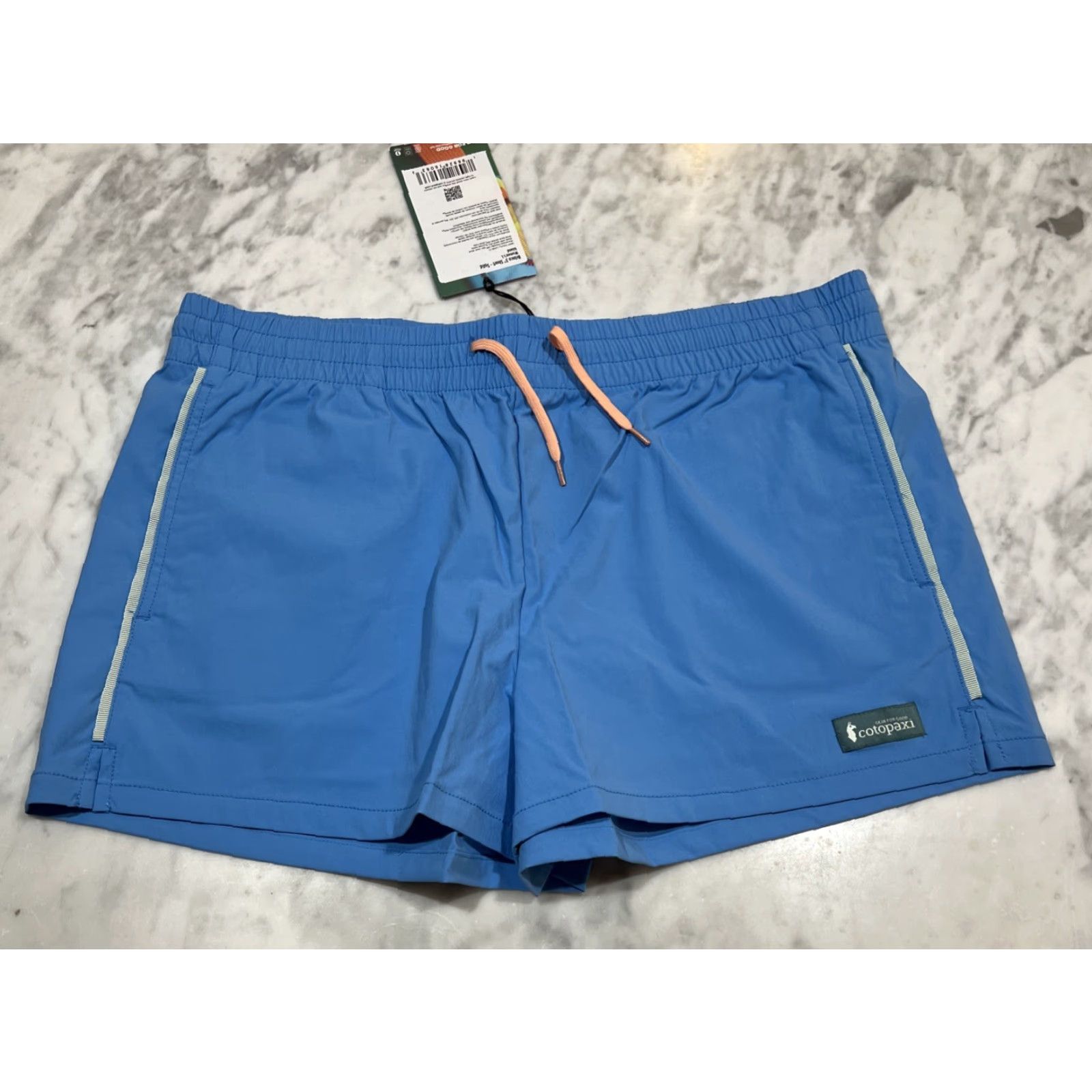 Cotopaxi Cotopaxi Brinco 3” Short Women Large Island Blue Outdoor Hiking Pockets NWT Size 36" / US 14 / IT 50 - 2 Thumbnail