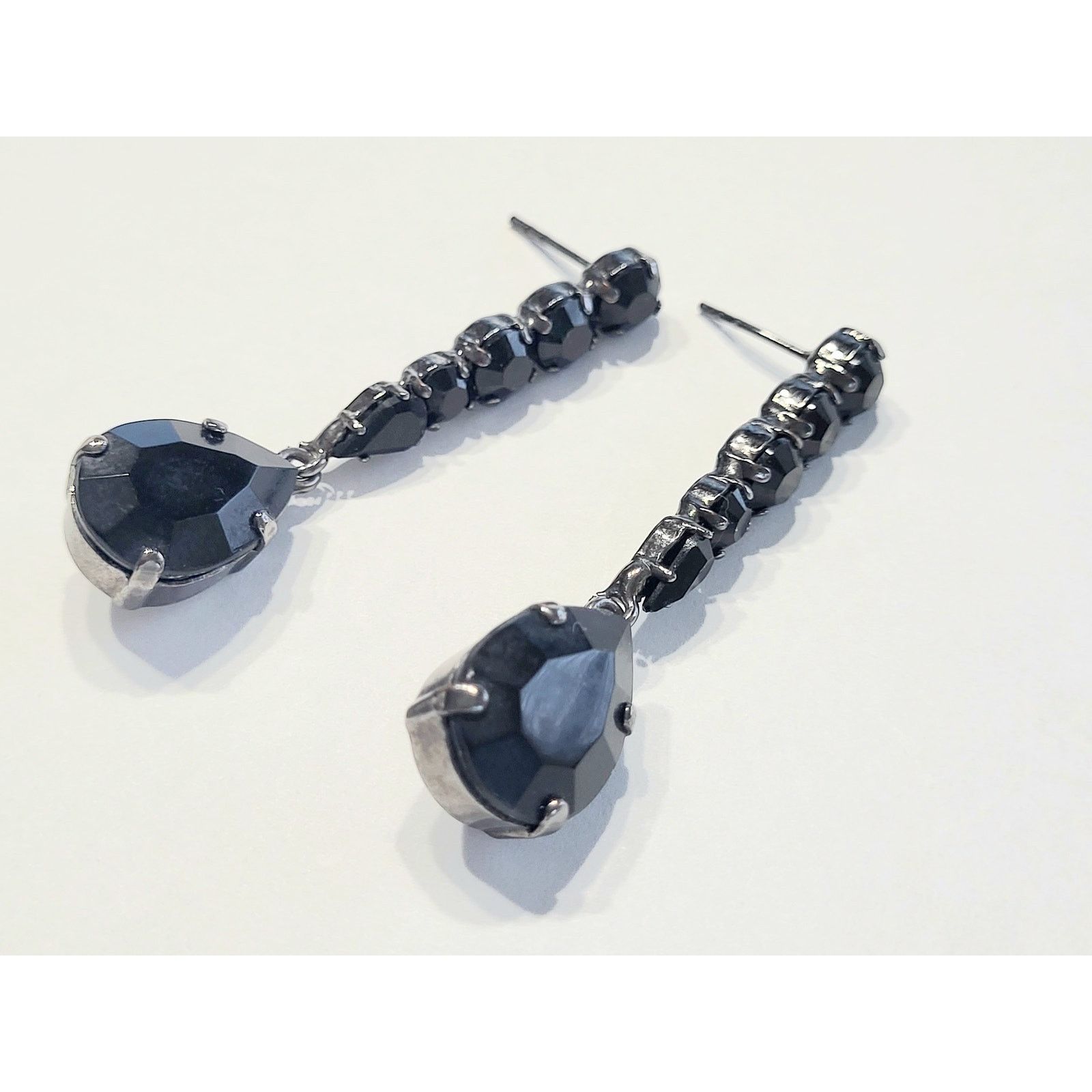 Furla Furla Signed Earrings Designer Italy Black Pierced Dangle Size ONE SIZE - 5 Thumbnail