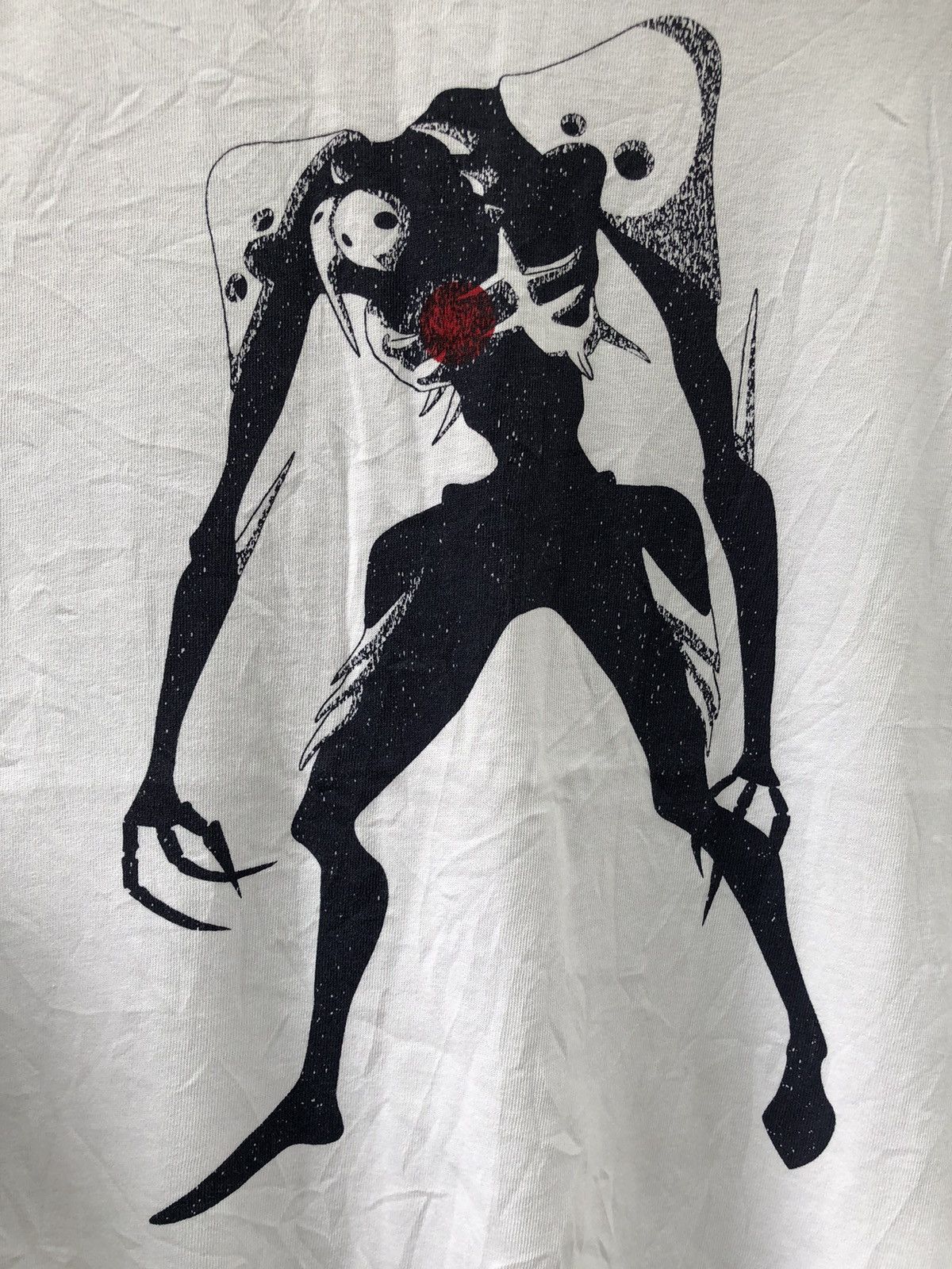 Japanese Brand × Vintage Vintage GU Anime Neo Genesis Evangelion Angel Tshirt Size US M / EU 48-50 / 2 - 6 Thumbnail