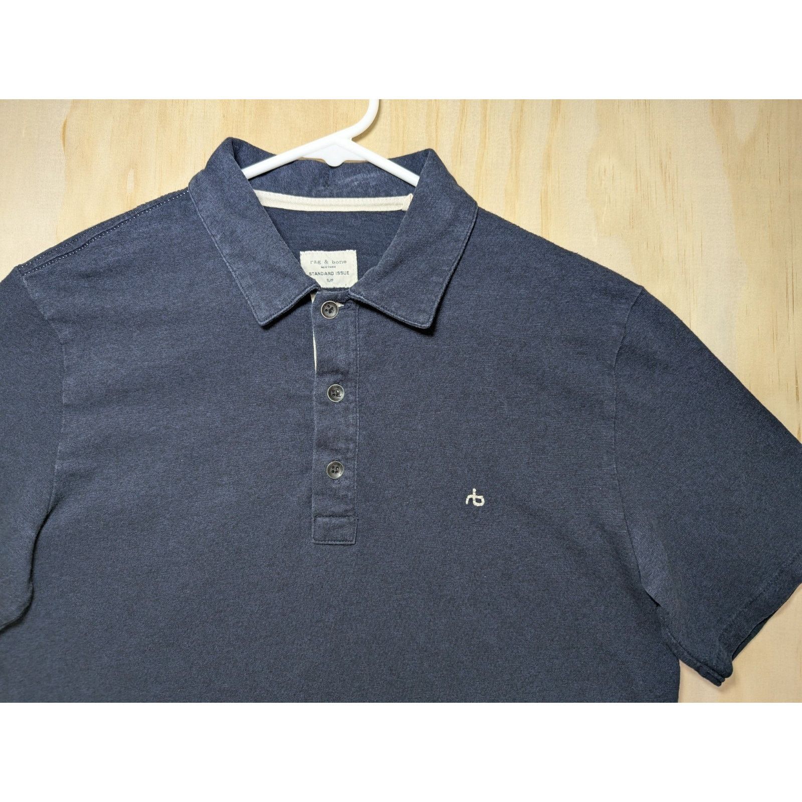 Rag & Bone Rag Bone Men's Small Polo Shirt Standard Issue Short Sleeve Size US S / EU 44-46 / 1 - 2 Thumbnail