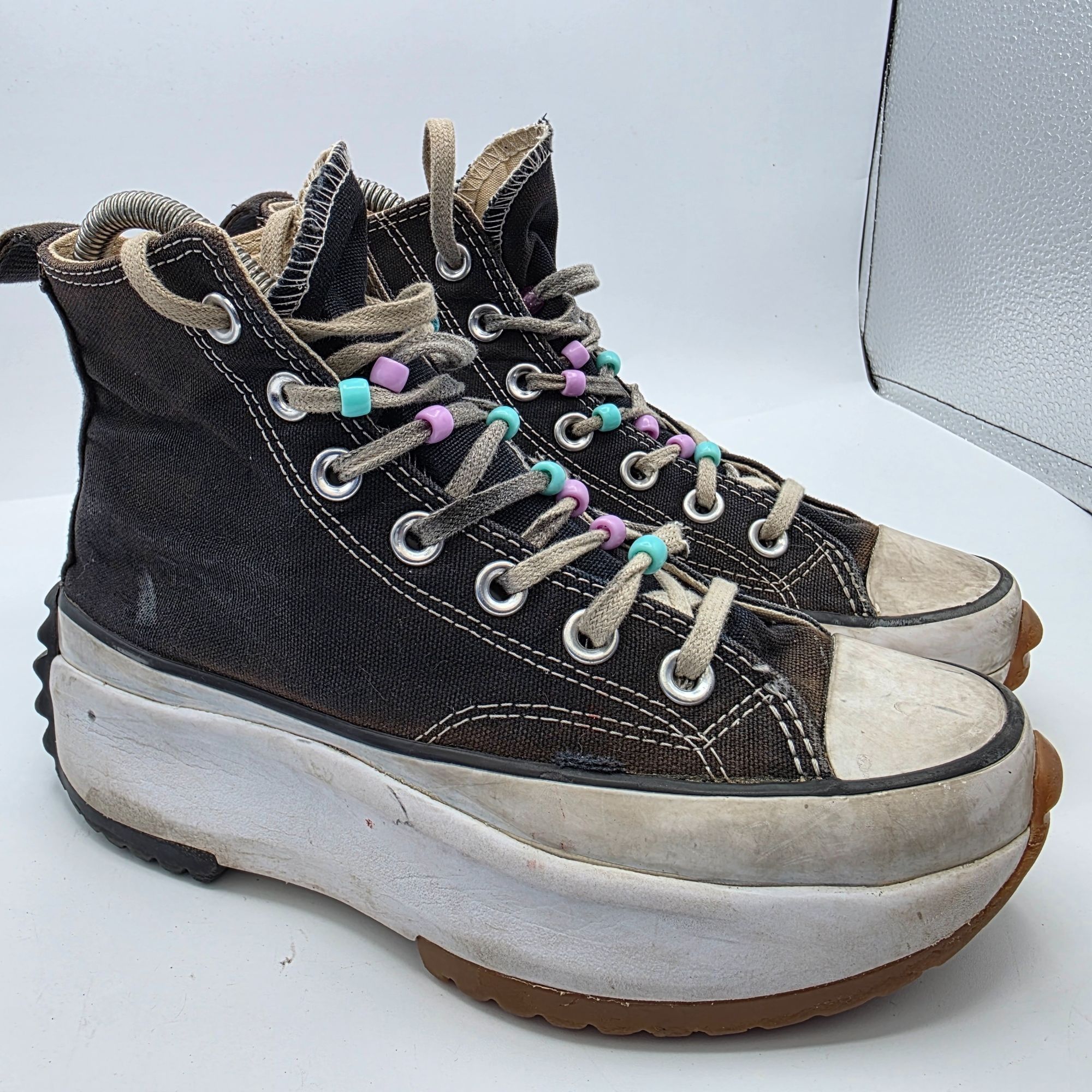 Converse Converse Chuck Taylor Run Star Hike Womens Size 5.5 Black Pl Size US 5.5 / IT 35.5 - 1 Thumbnail