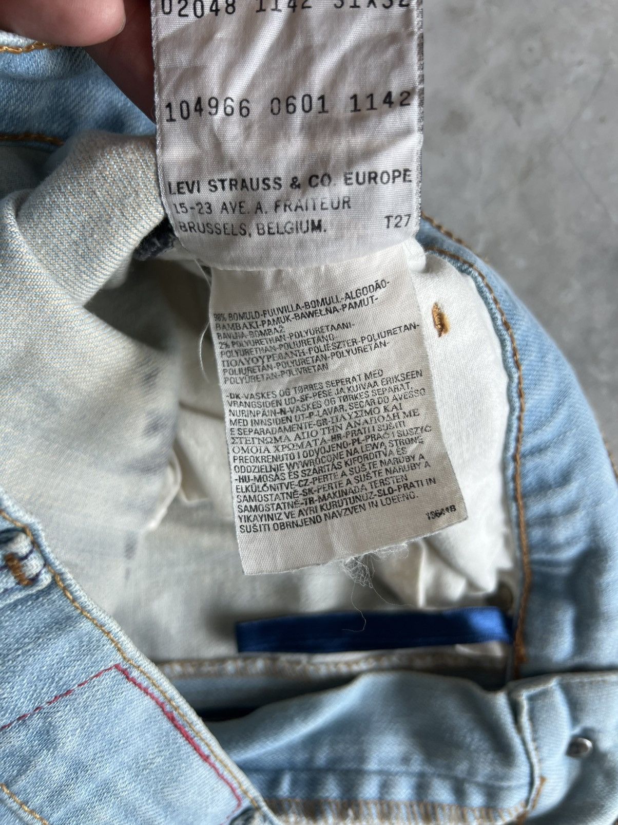 Levi's Rare Levis Engineered Twisted Jeans Tag W31 Actual 31x30.5 Size US 31 - 12 Thumbnail