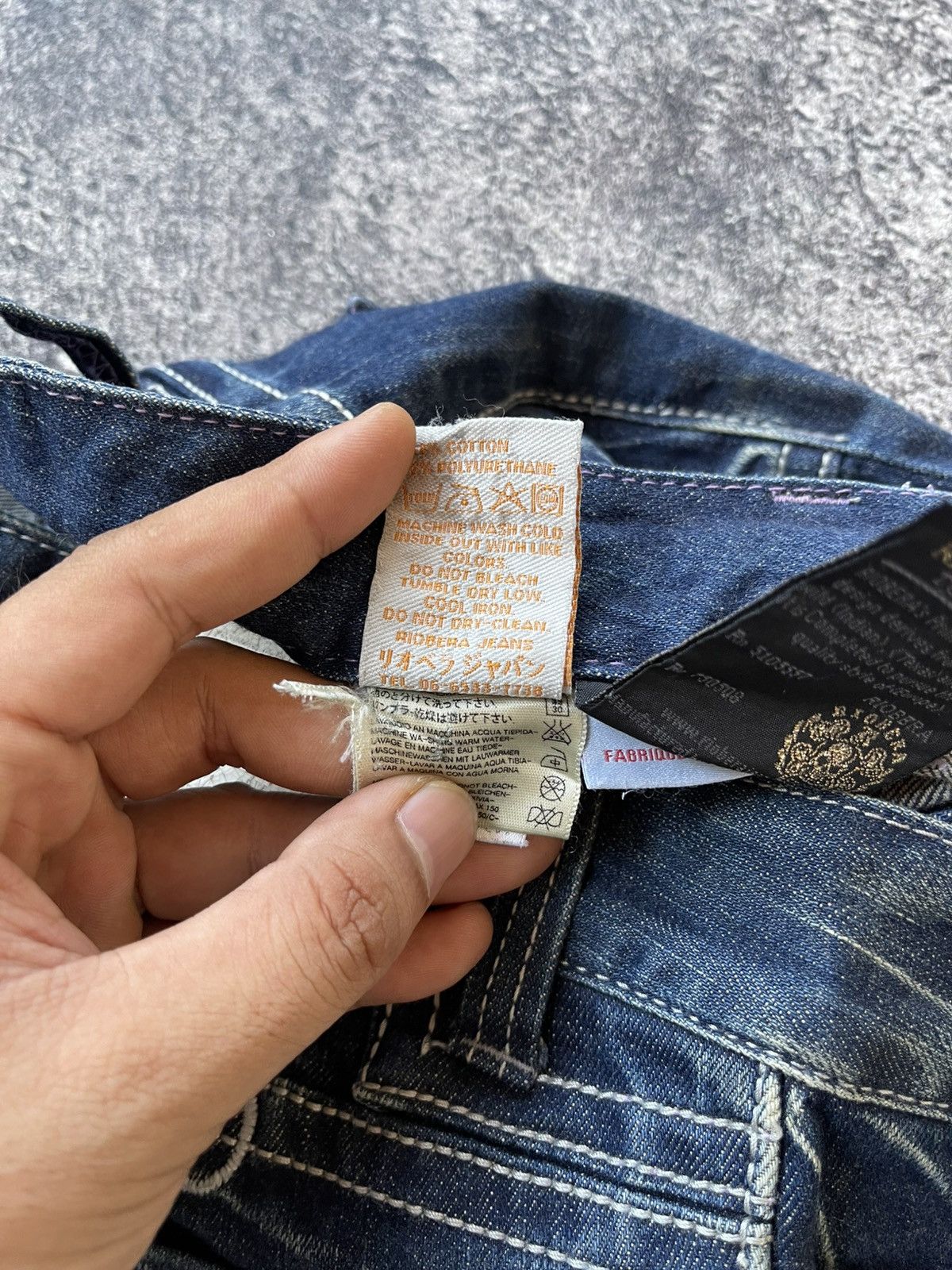 Japanese Brand Y2k Riobera poem ifsixwasnine slim jeans Size 30" / US 8 / IT 44 - 16 Thumbnail