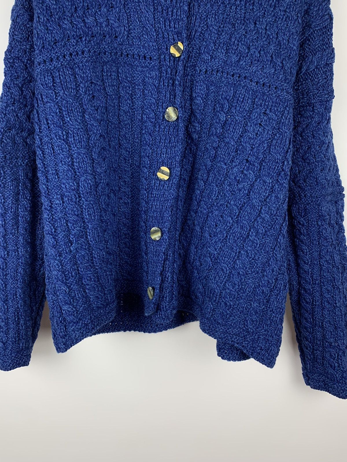 Carraig Donn Carraig Donn Cable Knit Merino Wool Cardigan Buttons Size M Size US M / EU 48-50 / 2 - 3 Thumbnail