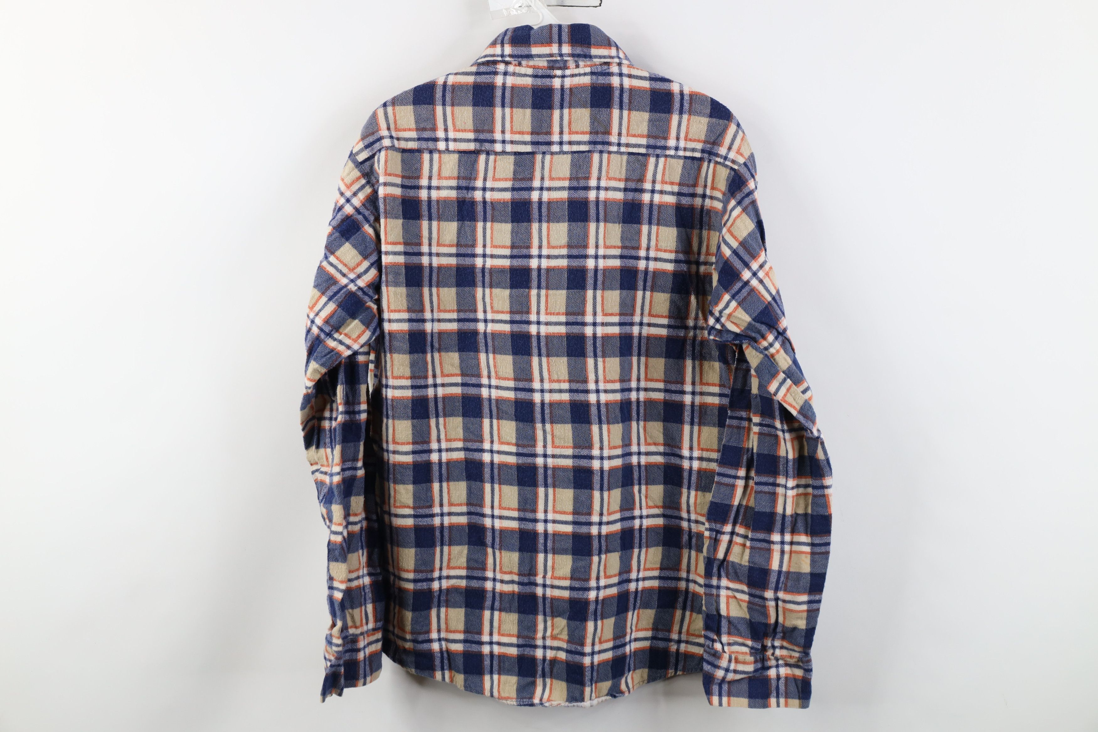 Vintage Vintage 60s 70s Streetwear Collar Button Shirt Plaid USA Size US S / EU 44-46 / 1 - 11 Thumbnail