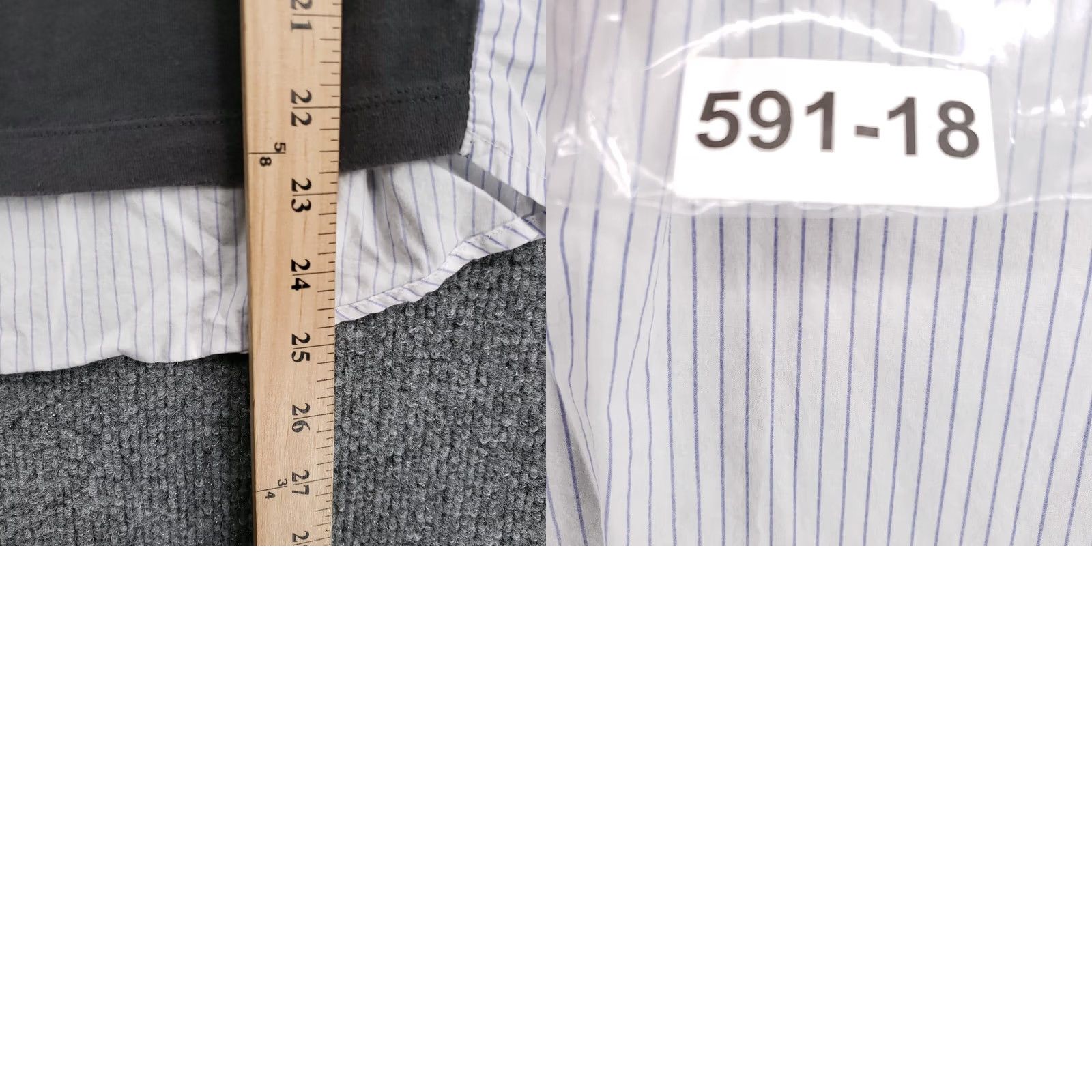 J.Crew J.CREW T-Shirt Women's S Black Striped Cotton Pullover Long Sleeve Round Neck Shirt Size S / US 4 / IT 40 - 8 Thumbnail