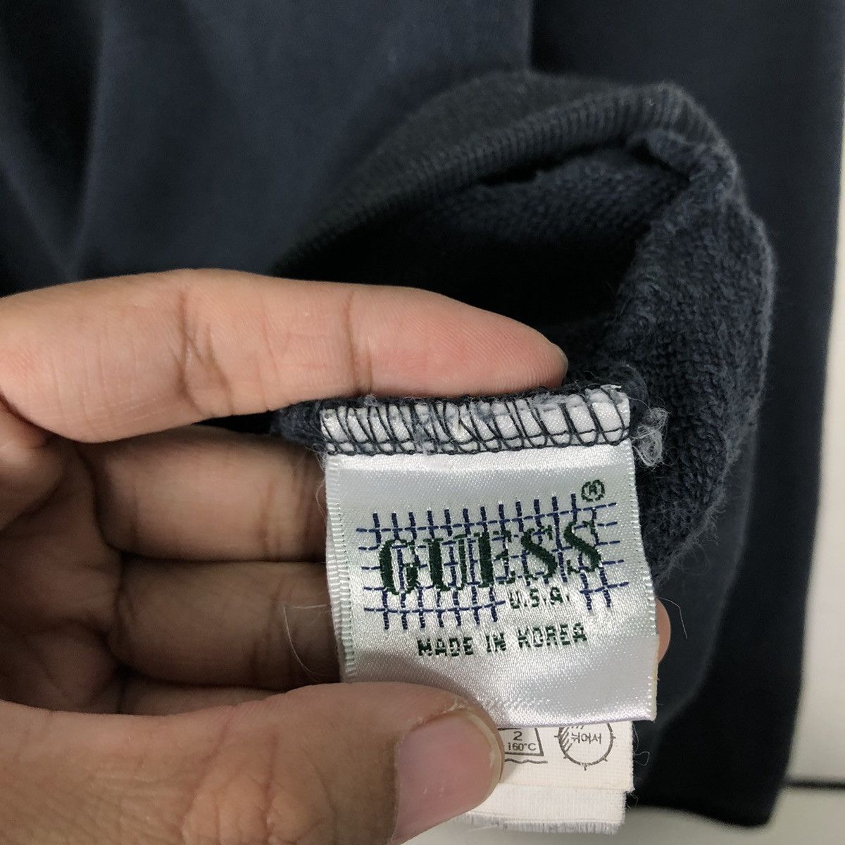 Guess × Japanese Brand × Vintage 📌Vintage Sweatshirt Crewneck Guess Jeans Big Logo Size US M / EU 48-50 / 2 - 15 Thumbnail