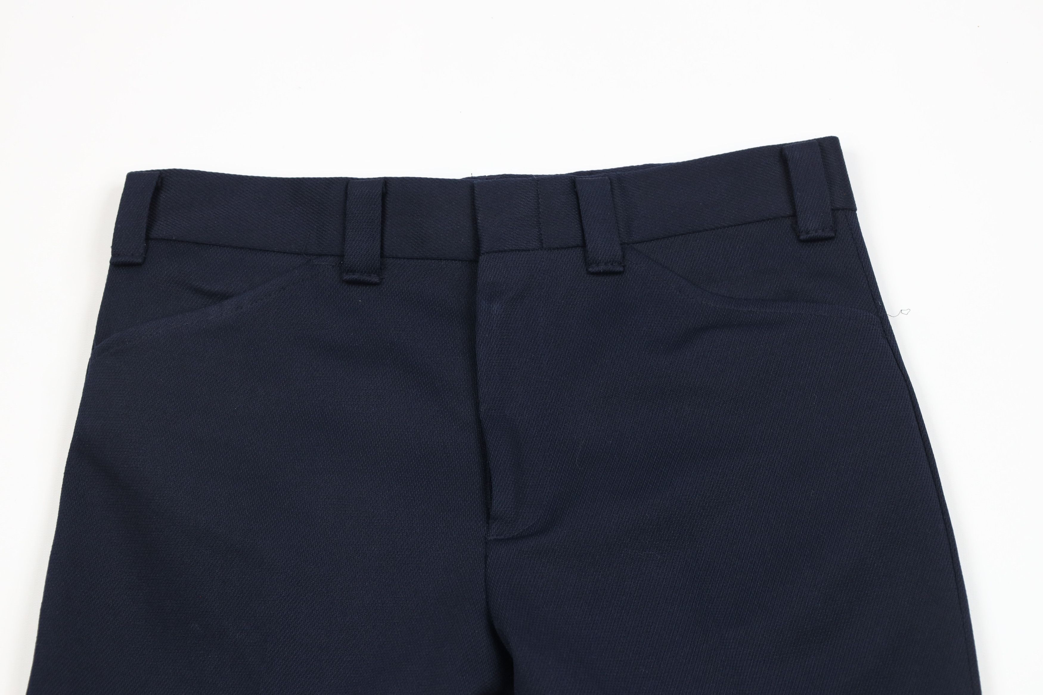 Levi's × Vintage Vintage 70s Levis Bell Bottoms Chino Pants Navy Blue USA Size US 32 / EU 48 - 2 Thumbnail
