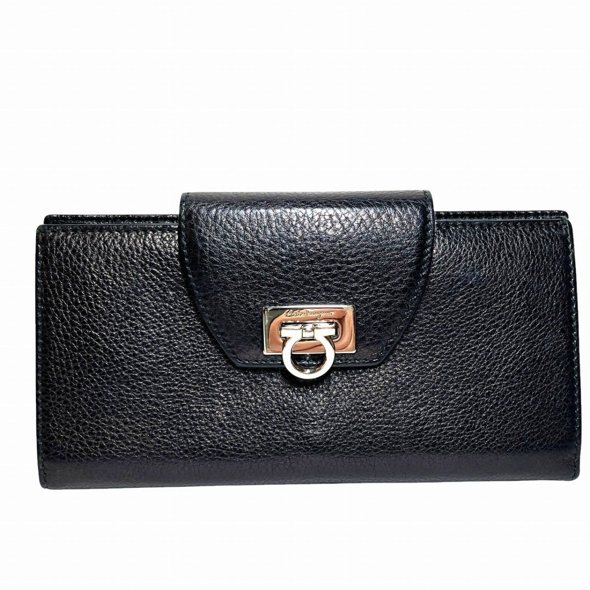 Salvatore Ferragamo Salvatore Ferragamo long wallet, Gancini leather, IK-224209 Size ONE SIZE - 1 Thumbnail
