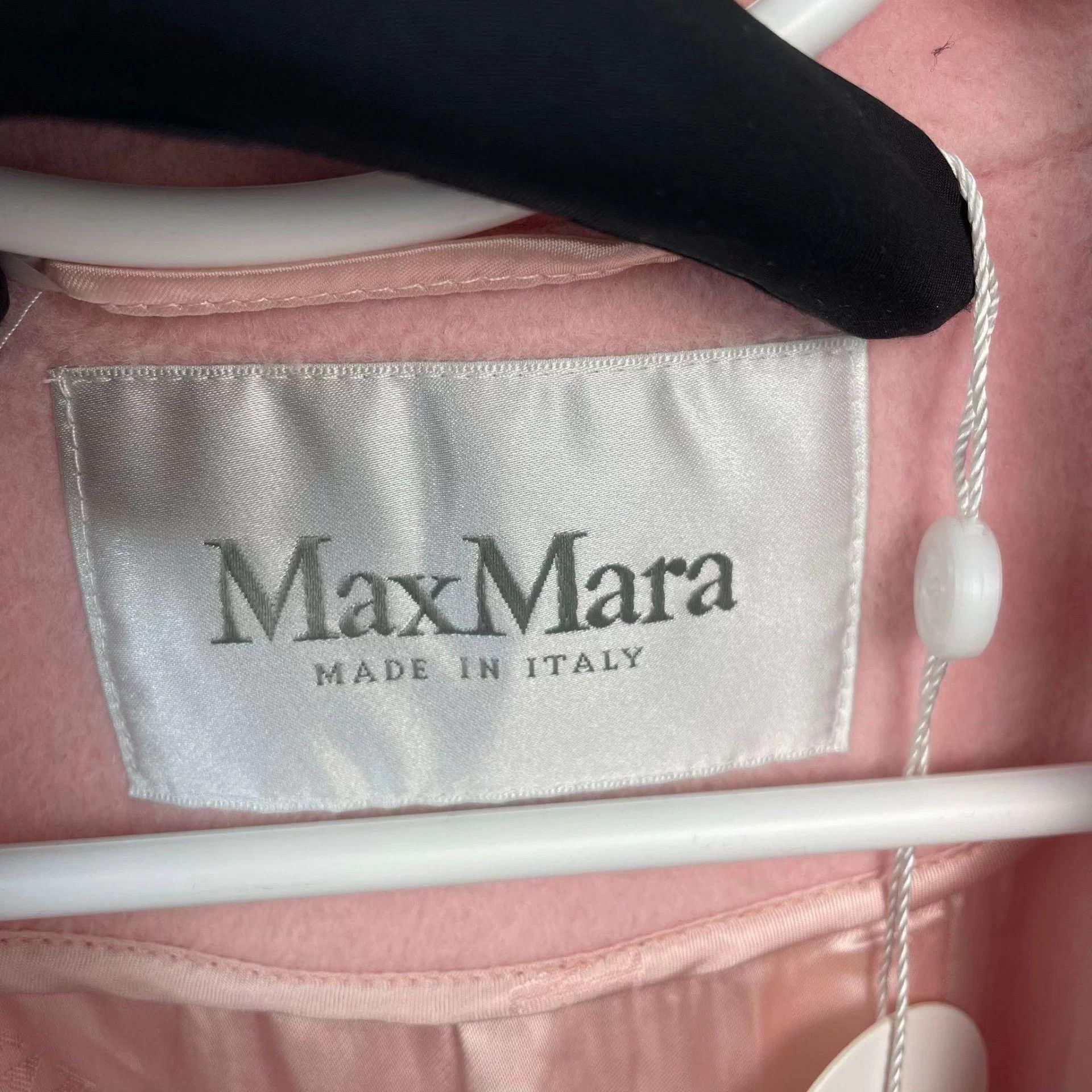 Max Mara MaxMara Pink Camel Hair Classic Coat Size XXS / US 00 / IT 34 - 4 Thumbnail
