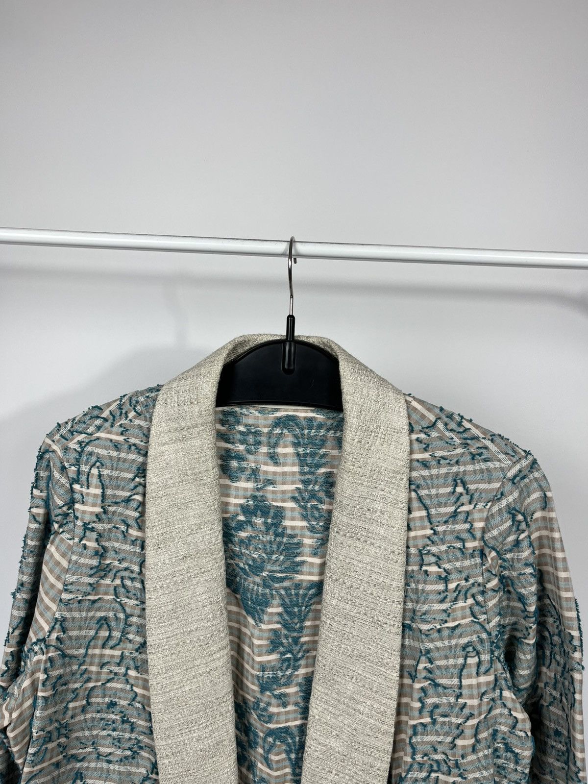 Other Tendresses Made in Italy Pattern Long Jacket 46 Size M / US 6-8 / IT 42-44 - 4 Thumbnail