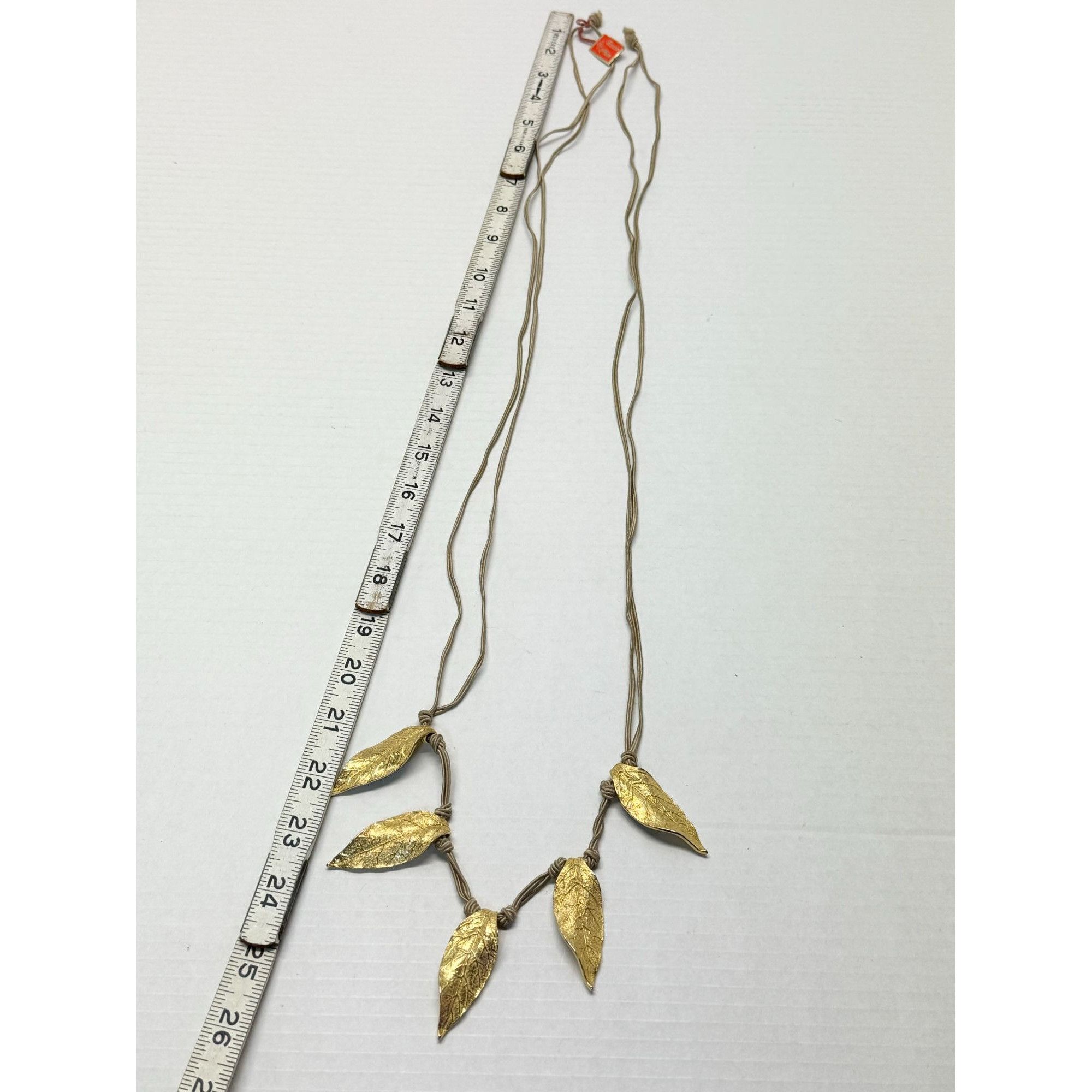 Vintage Vintage Tancer & Two string leaf necklace Size ONE SIZE - 5 Thumbnail