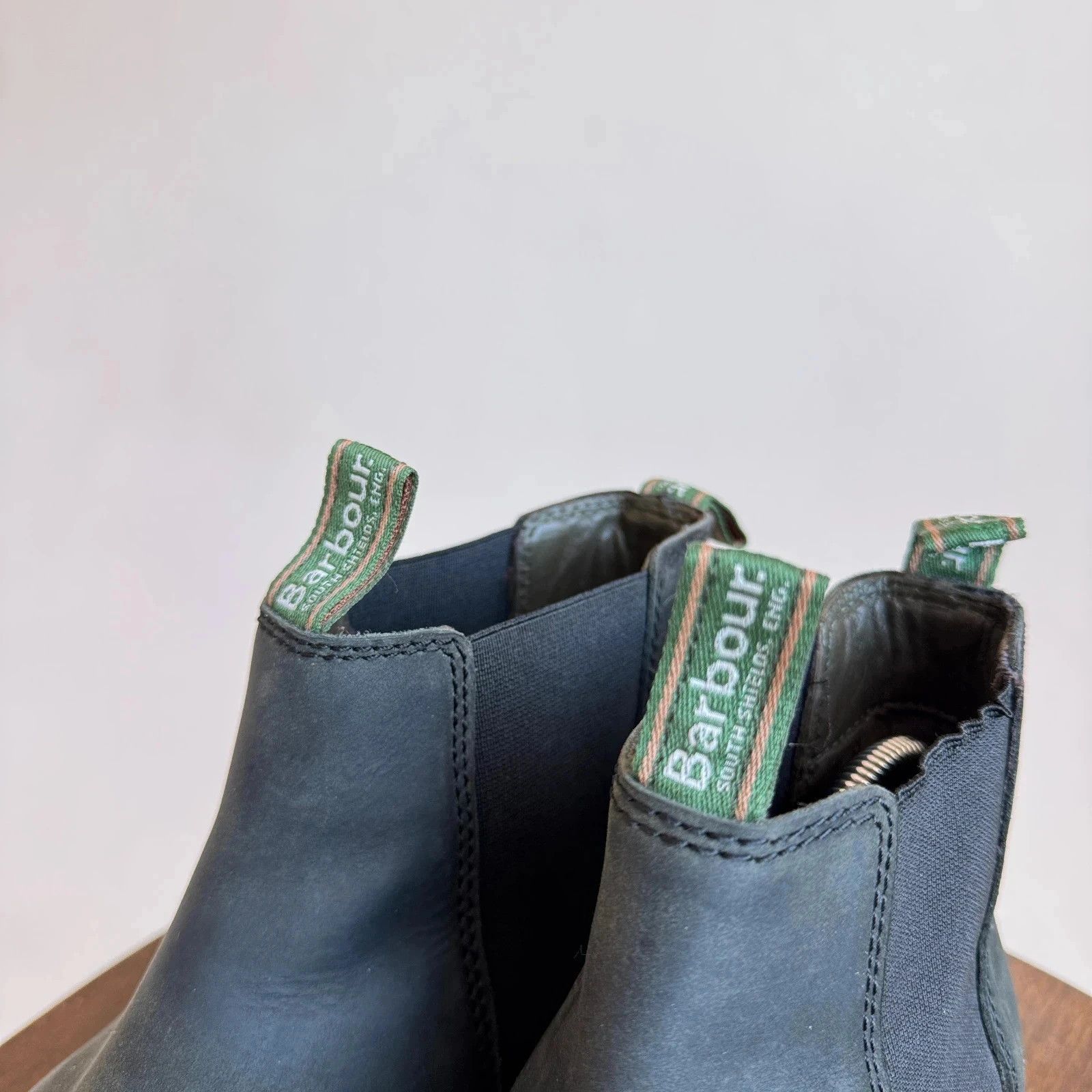 Barbour Barbour Leather Chelsea Boots Black Classic British Heritage Size US 8 / EU 41 - 7 Thumbnail