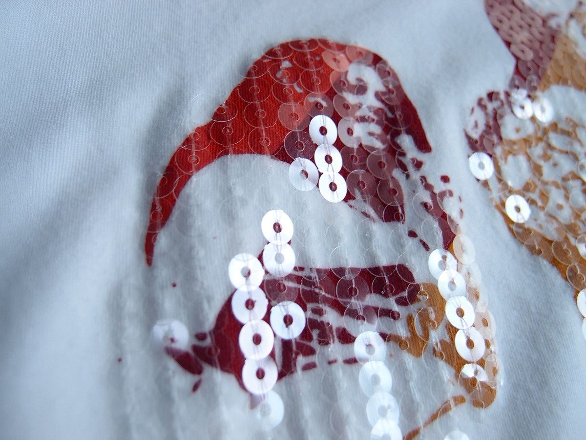 Other SORBINO James Brown “Funky People” Sequin Ringer T-Shirt Size US L / EU 52-54 / 3 - 5 Thumbnail
