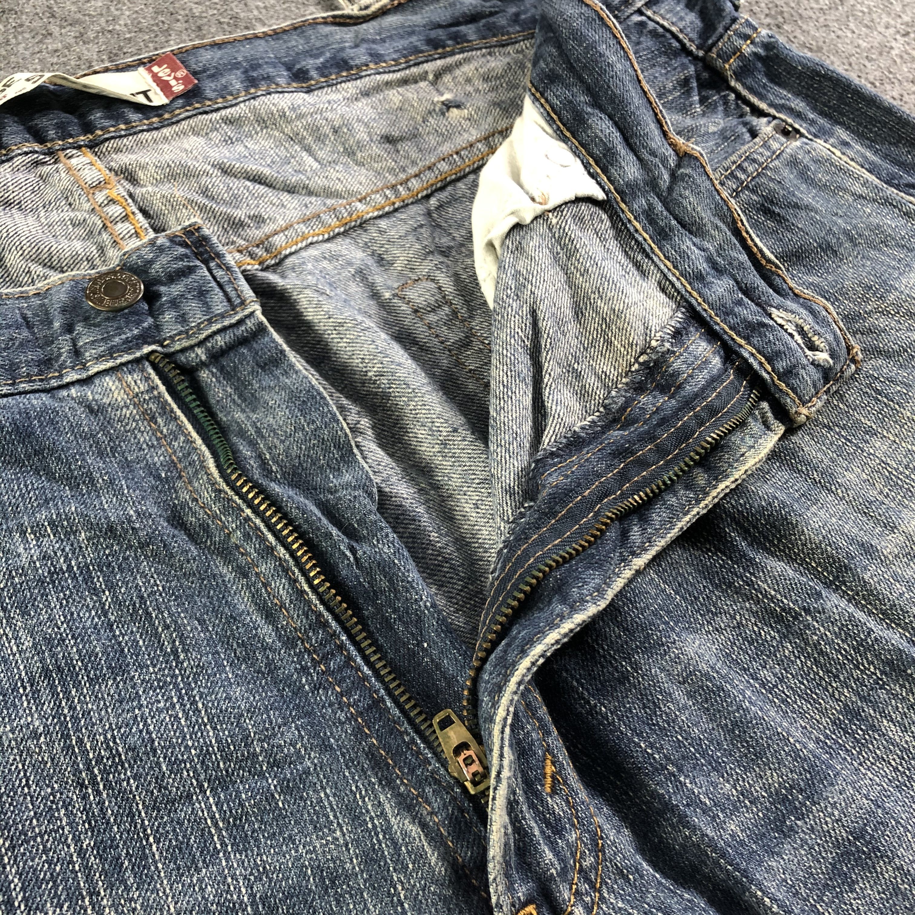 Levi's Vintage Blue Wash Levis 569 Jeans-J3122 Size US 42 / EU 58 - 8 Thumbnail