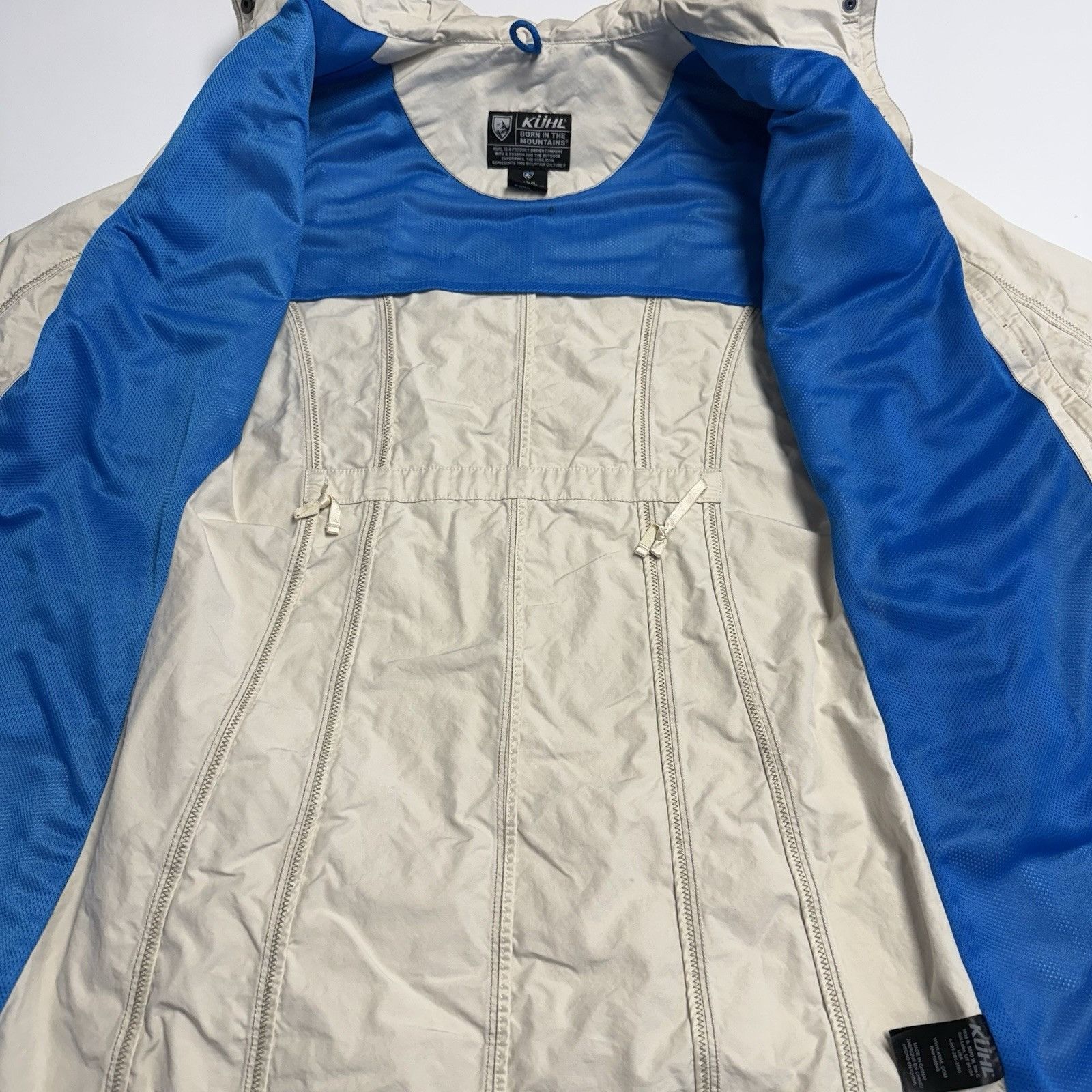 Kuhl Kuhl Projekt Jacket Womens Small Full Zip Hidden Hood Rainco Size S / US 4 / IT 40 - 10 Thumbnail