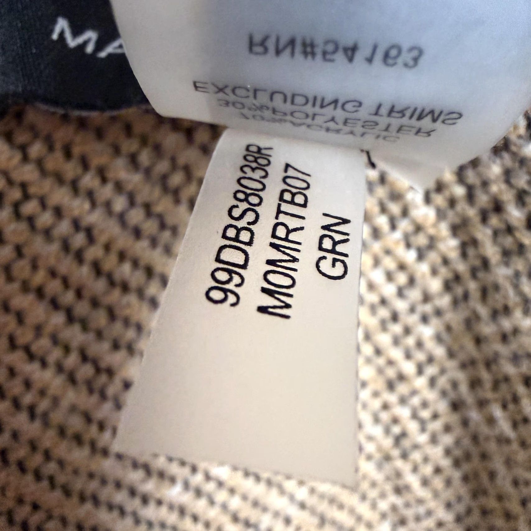 Vintage Marc New York Poncho One Size Geometric Fringe Boho Kimono Green Black Size ONE SIZE - 7 Thumbnail