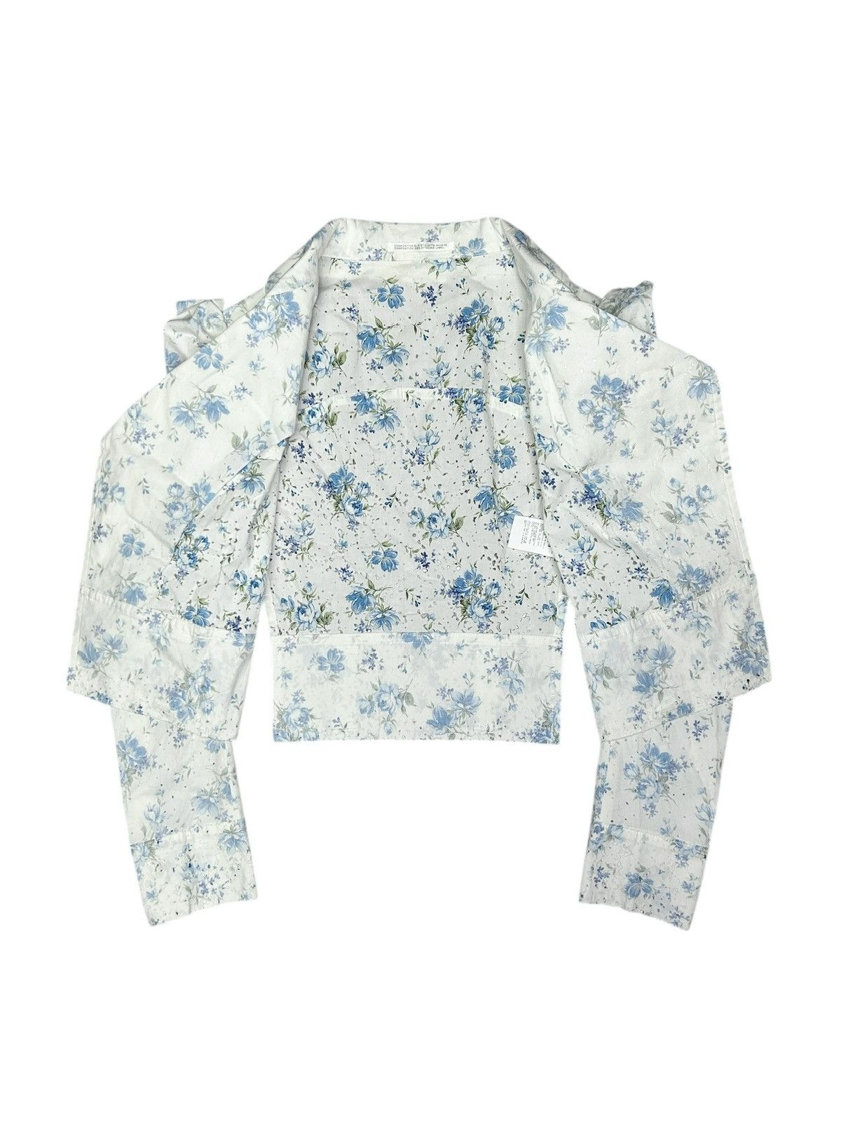 Yohji Yamamoto S/S 10 YYPF Decaying Calico Jacket Size S / US 4 / IT 40 - 3 Thumbnail