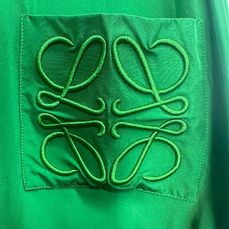 Loewe LOEWE size32 Silk Logo shirt Size 4XL / US 24-26 - 3 Thumbnail