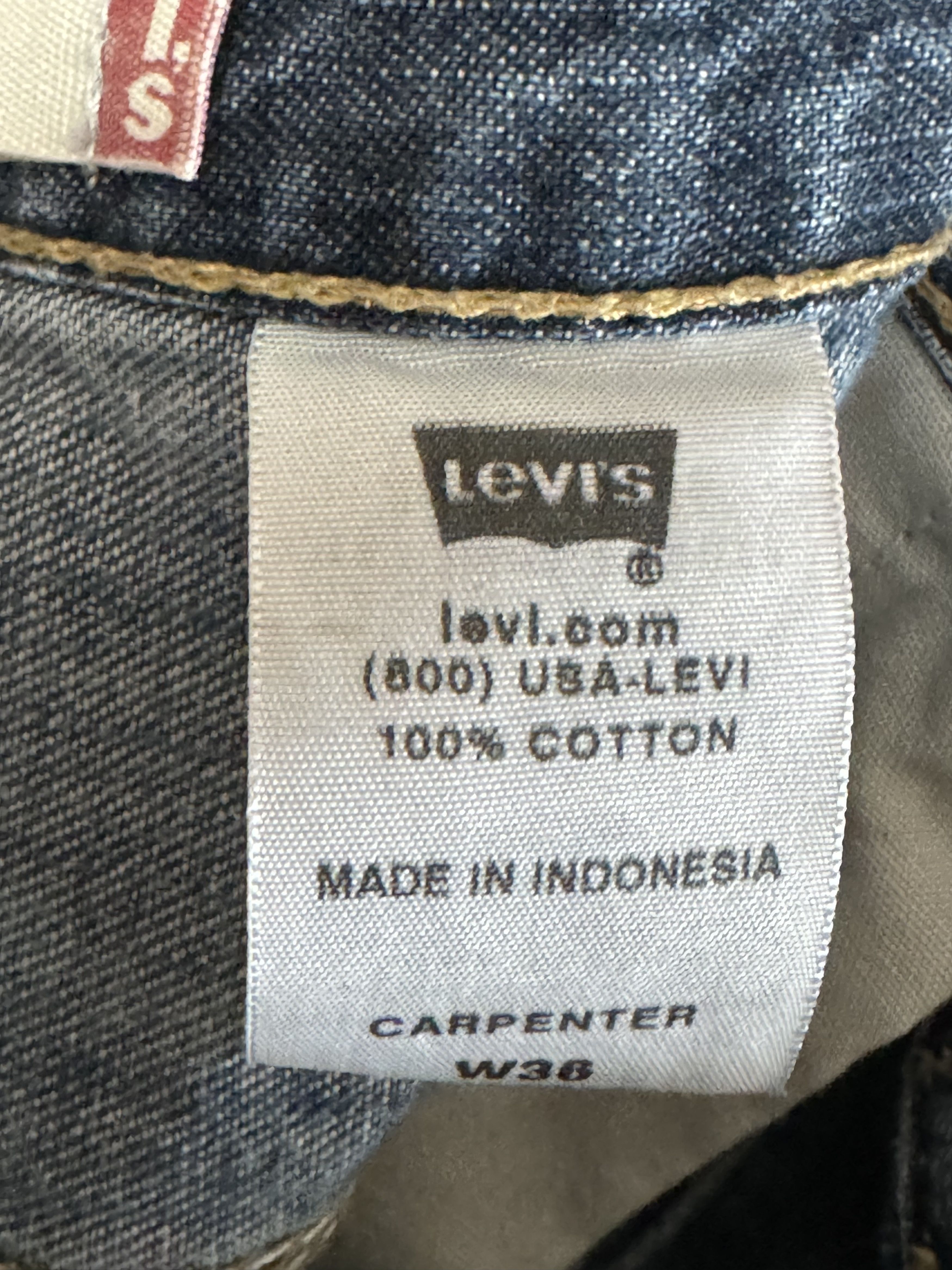 Levi's × Vintage Levi’s Jean Shorts Blank Tab sz 36 1/10 Size US 36 / EU 52 - 4 Thumbnail