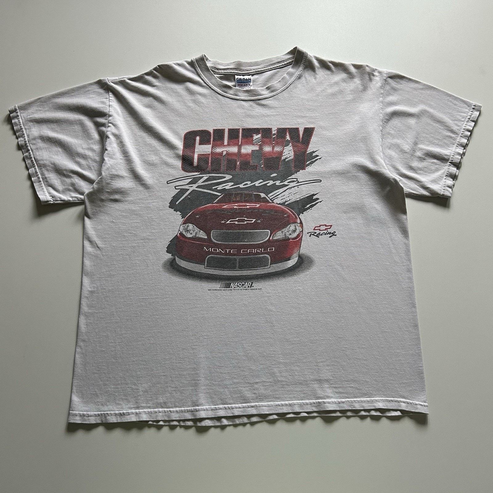 NASCAR Vintage Chevrolet Racing T Shirt XL Y2K Nascar Monte Carlo Size US XL / EU 56 / 4 - 1 Thumbnail
