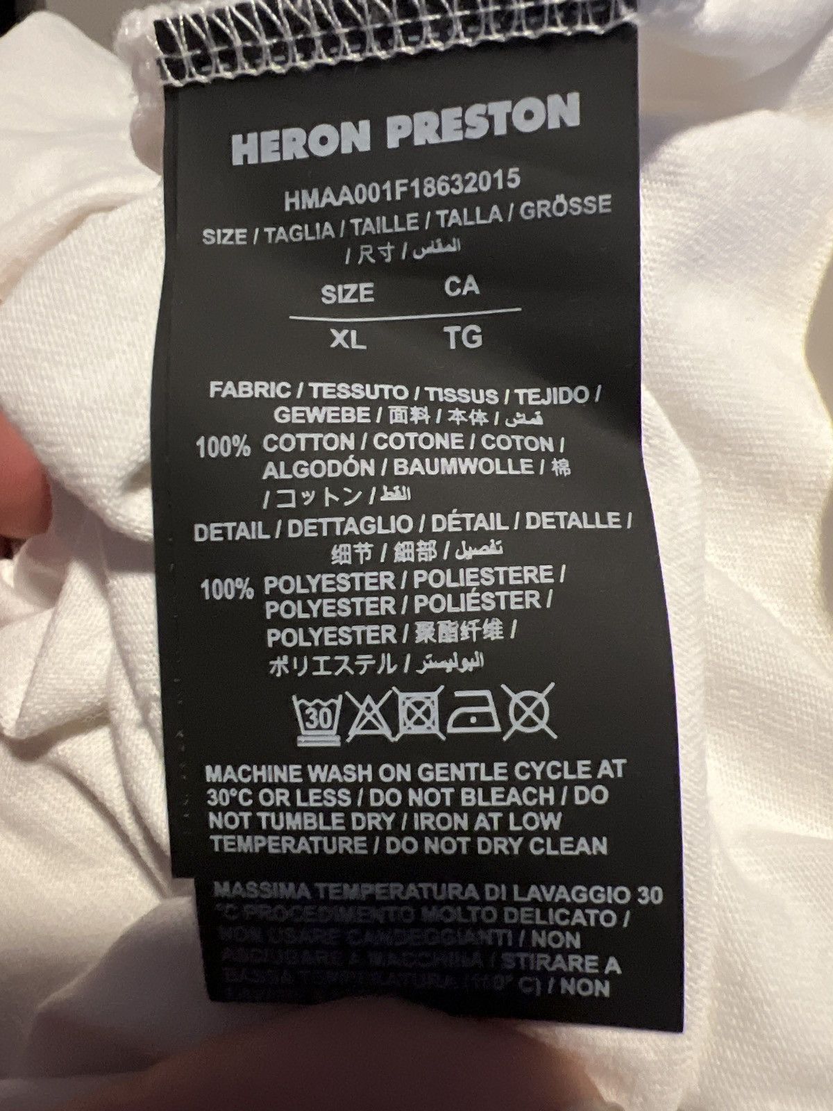 Heron Preston heron T Size US XL / EU 56 / 4 - 5 Thumbnail