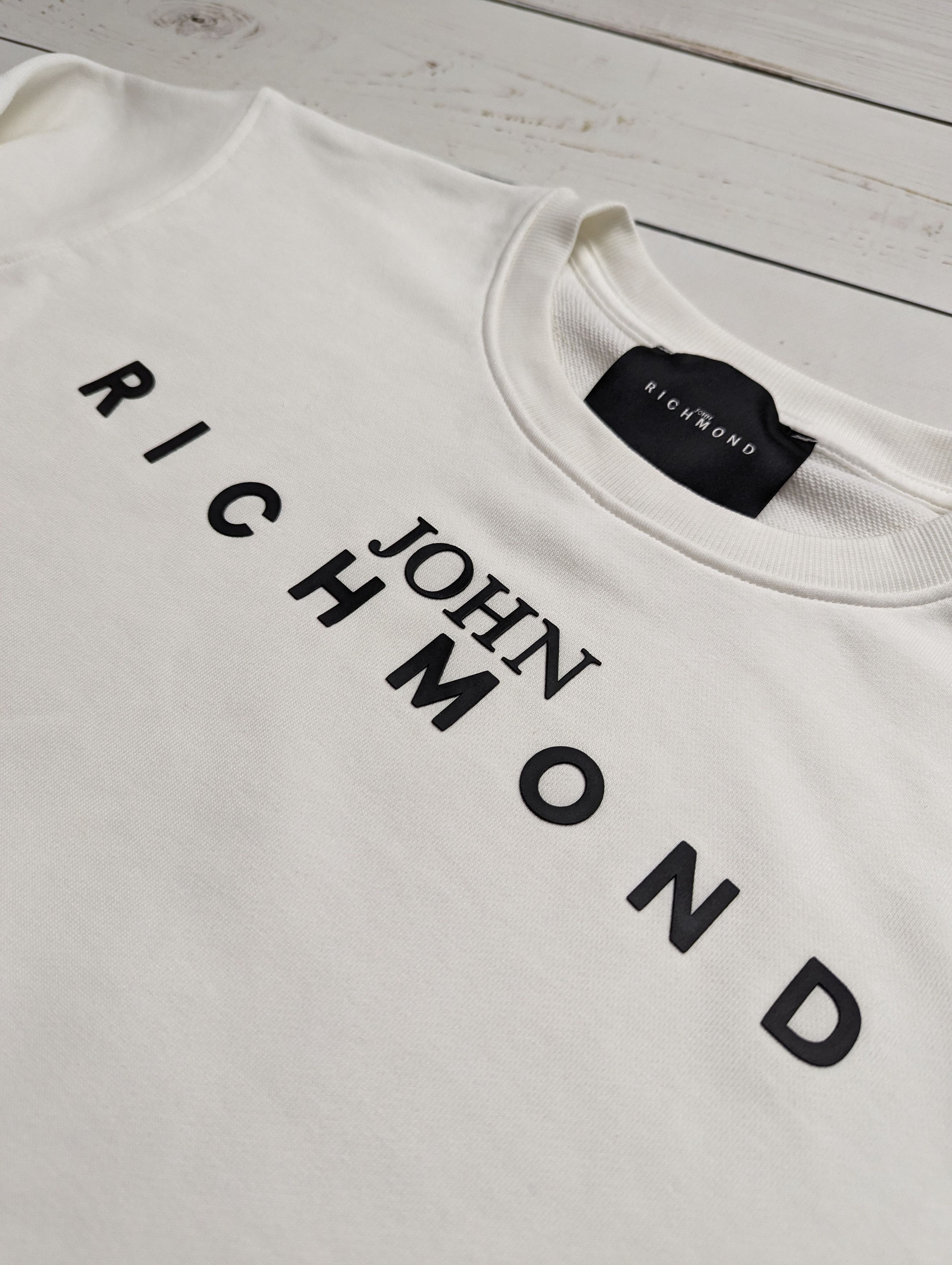 John Richmond John Richmond white sweatshirt size M L Size US M / EU 48-50 / 2 - 7 Thumbnail