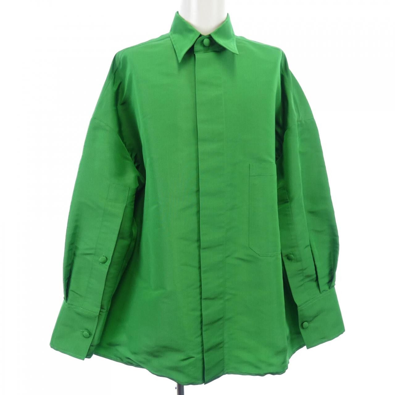 Valentino Valentino Valentino Cotton Shirt Textile Dress Shirt QV0CI089ENS DUTY FREE for USA Size ONE SIZE - 1 Thumbnail