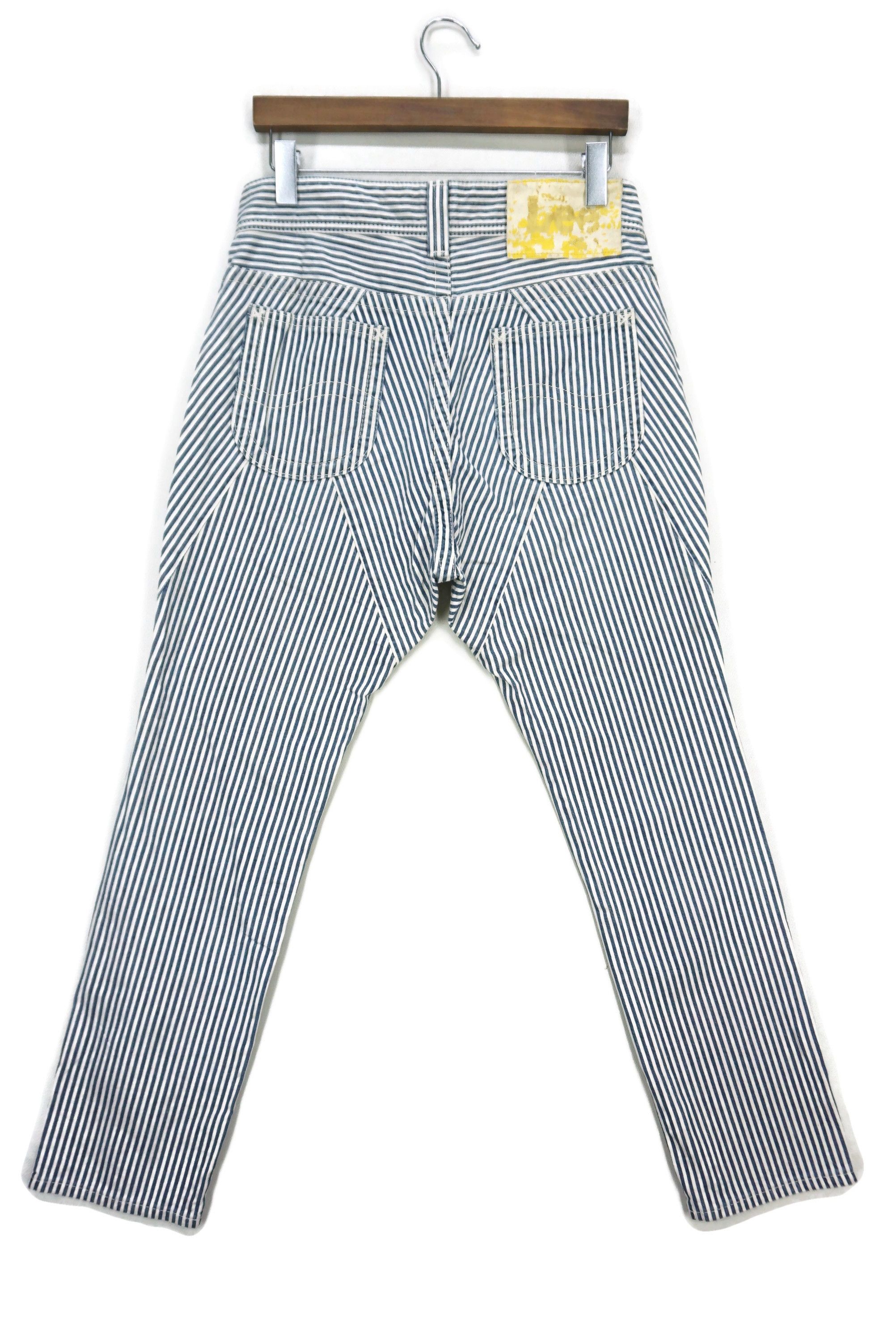 Lee Hickory Jeans fits W32xL28 Lee Riders Patchwork Ankle Denim Size US 28 / EU 44 - 2 Thumbnail