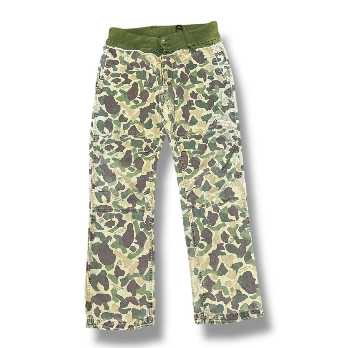 Japanese Brand B REAL VOICE DUCK CAMO PANTS Size US 33 - 1 Thumbnail