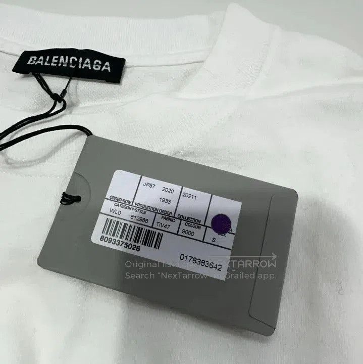 Balenciaga Balenciaga Graphic Logo Short Sleeve T-shirt for Men. Size US S / EU 44-46 / 1 - 6 Thumbnail