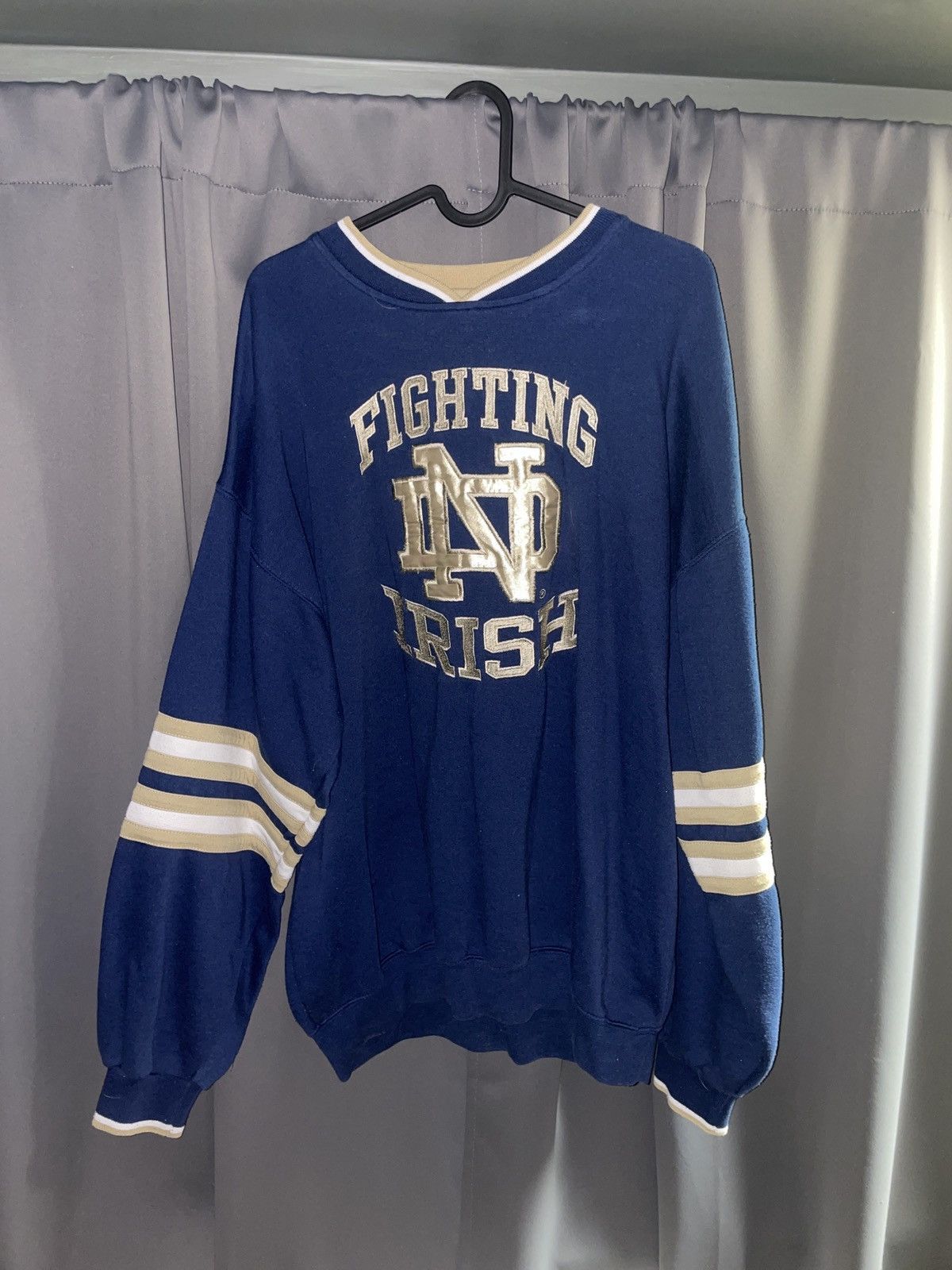 Starter Notre Dame Crewneck Size US L / EU 52-54 / 3 - 6 Thumbnail