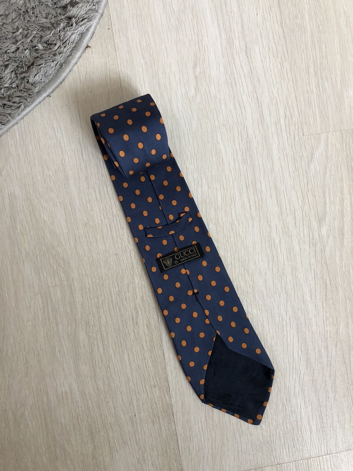 Gucci × Vintage Vintage Gucci Silk Tie Size ONE SIZE - 1 Thumbnail