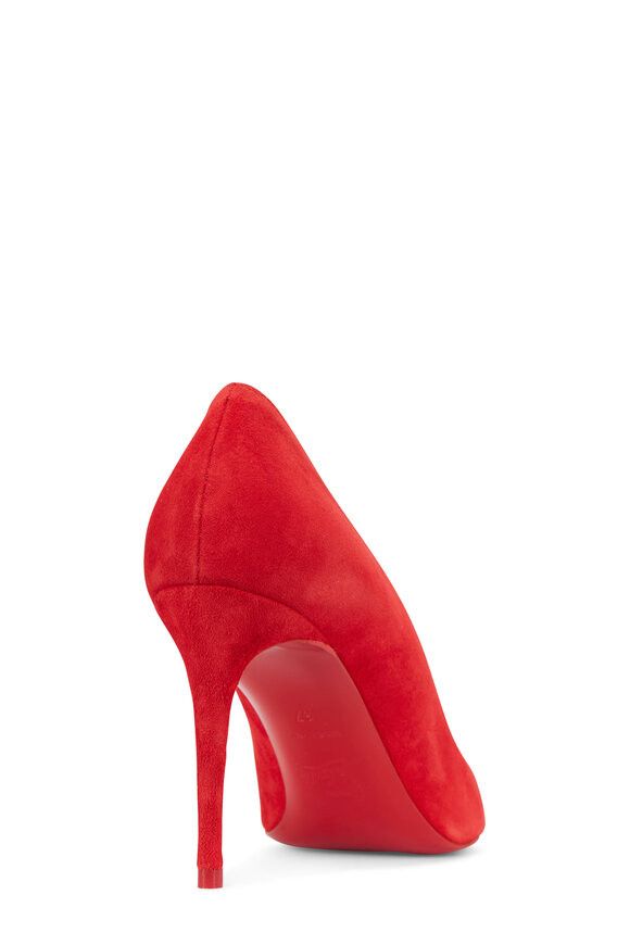 Christian Louboutin o1s1wg110924 Kate 85 Veau Pumps in Red Size US 6 / IT 36 - 3 Thumbnail