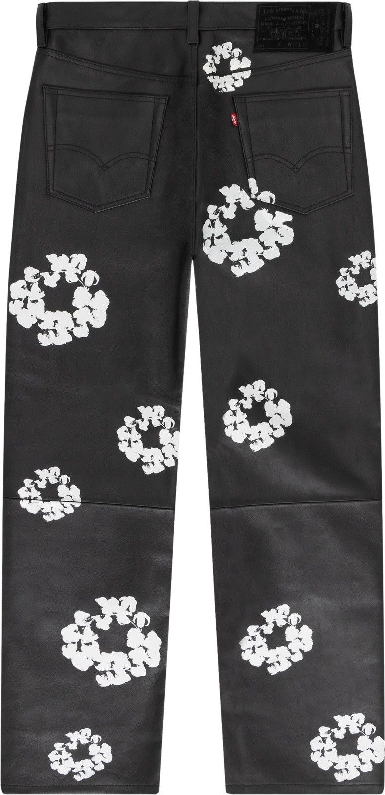 DENIM TEARS × Levi's Denim Tears x Levi’s Wreath Leather Pants Size US 36 / EU 52 - 2 Thumbnail