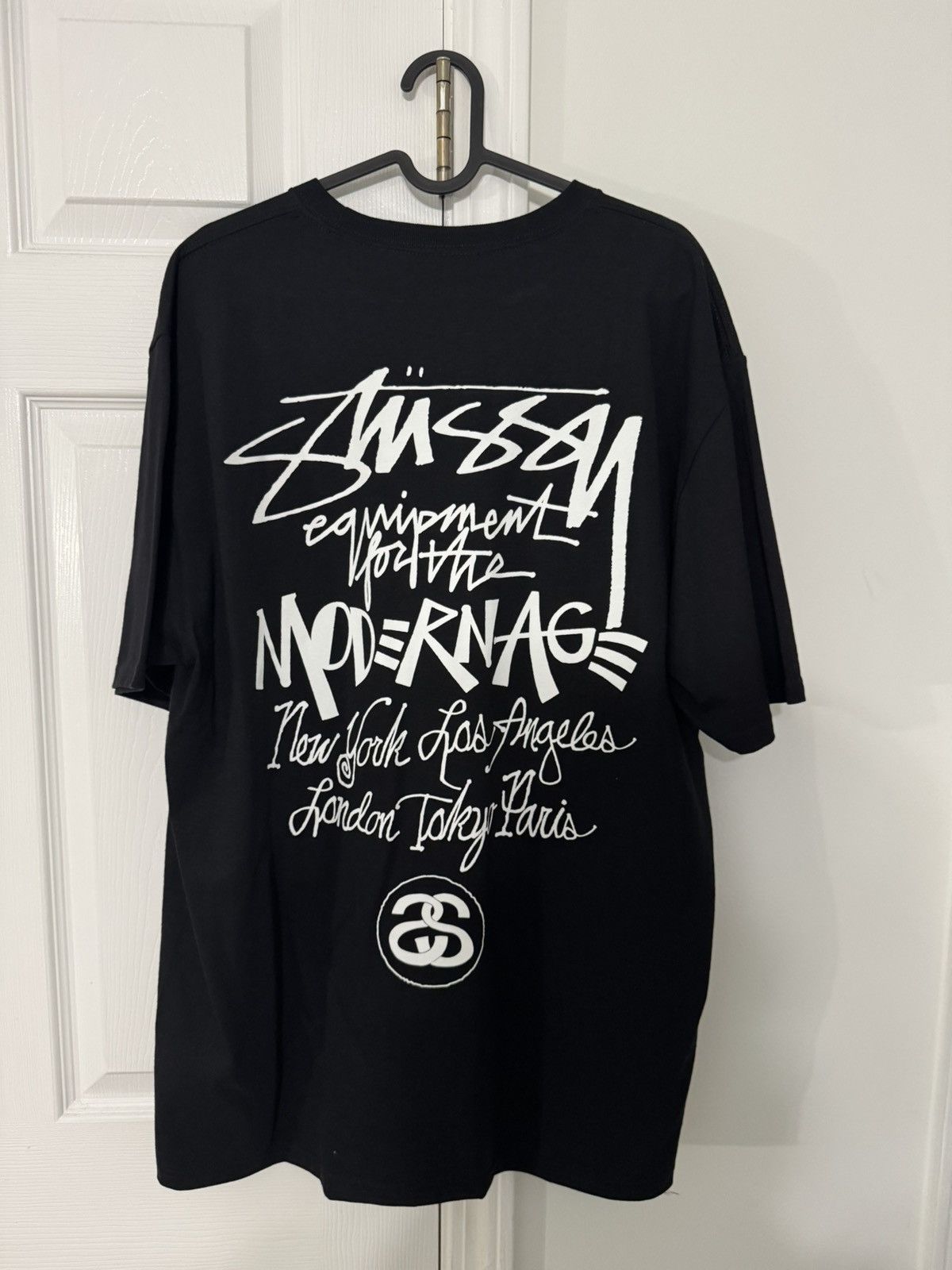 Stussy Stussy Modern Age T Shirt Black L Size US L / EU 52-54 / 3 - 3 Thumbnail
