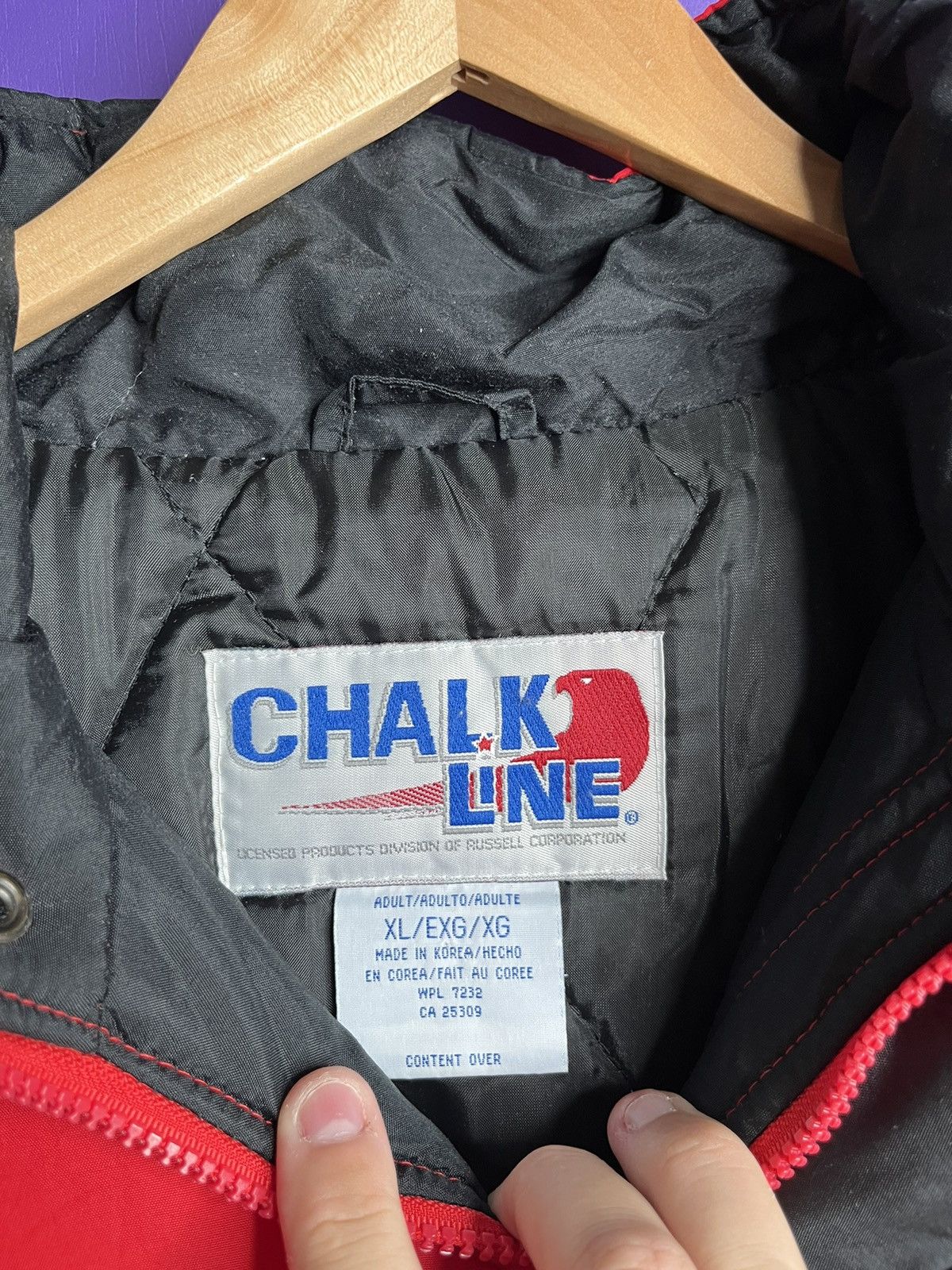 Chalk Line × Vintage Vintage 90s Chalk line Nebraska Cornhuskers puffer jacket Size US XL / EU 56 / 4 - 4 Thumbnail