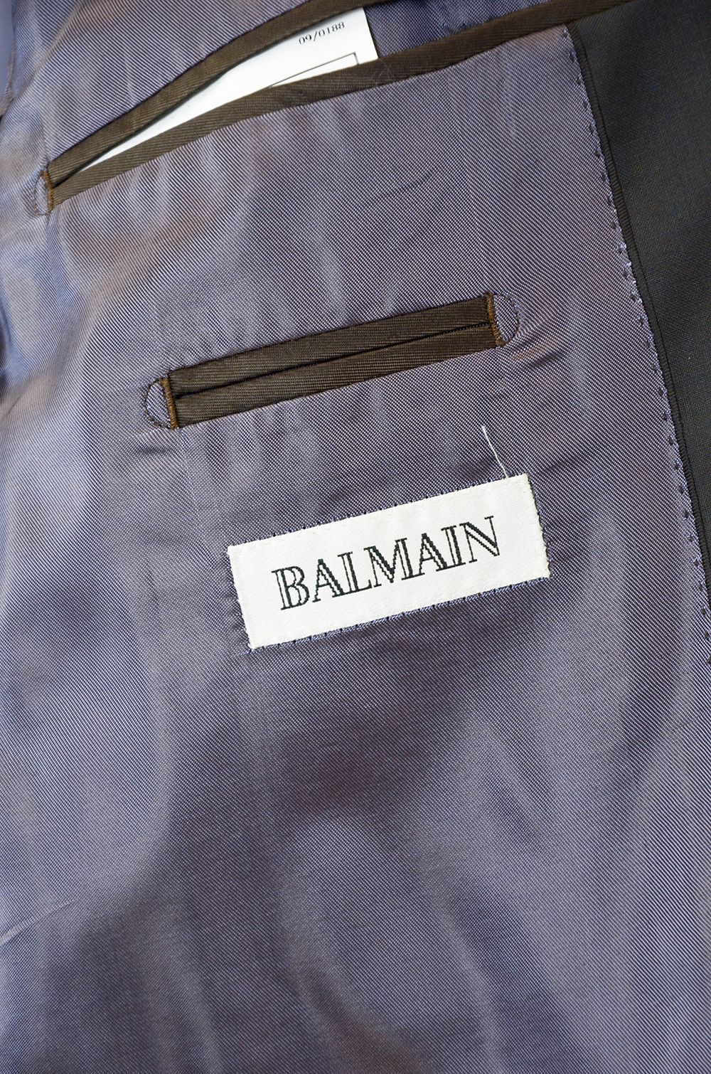 Balmain Balmain Classic Wool Suit – Navy – Size 50R Size 50R - 9 Thumbnail