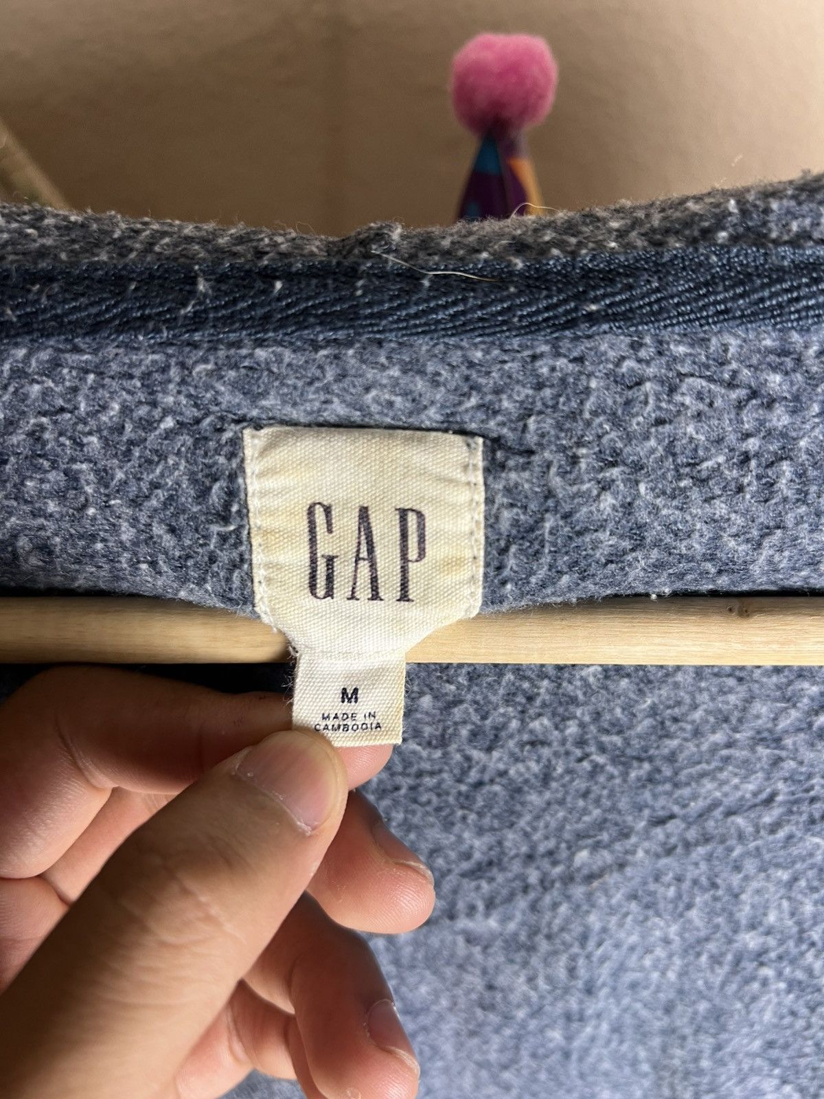 Gap × Vintage Vintage GAP Zipper Hoodie Size US M / EU 48-50 / 2 - 7 Thumbnail