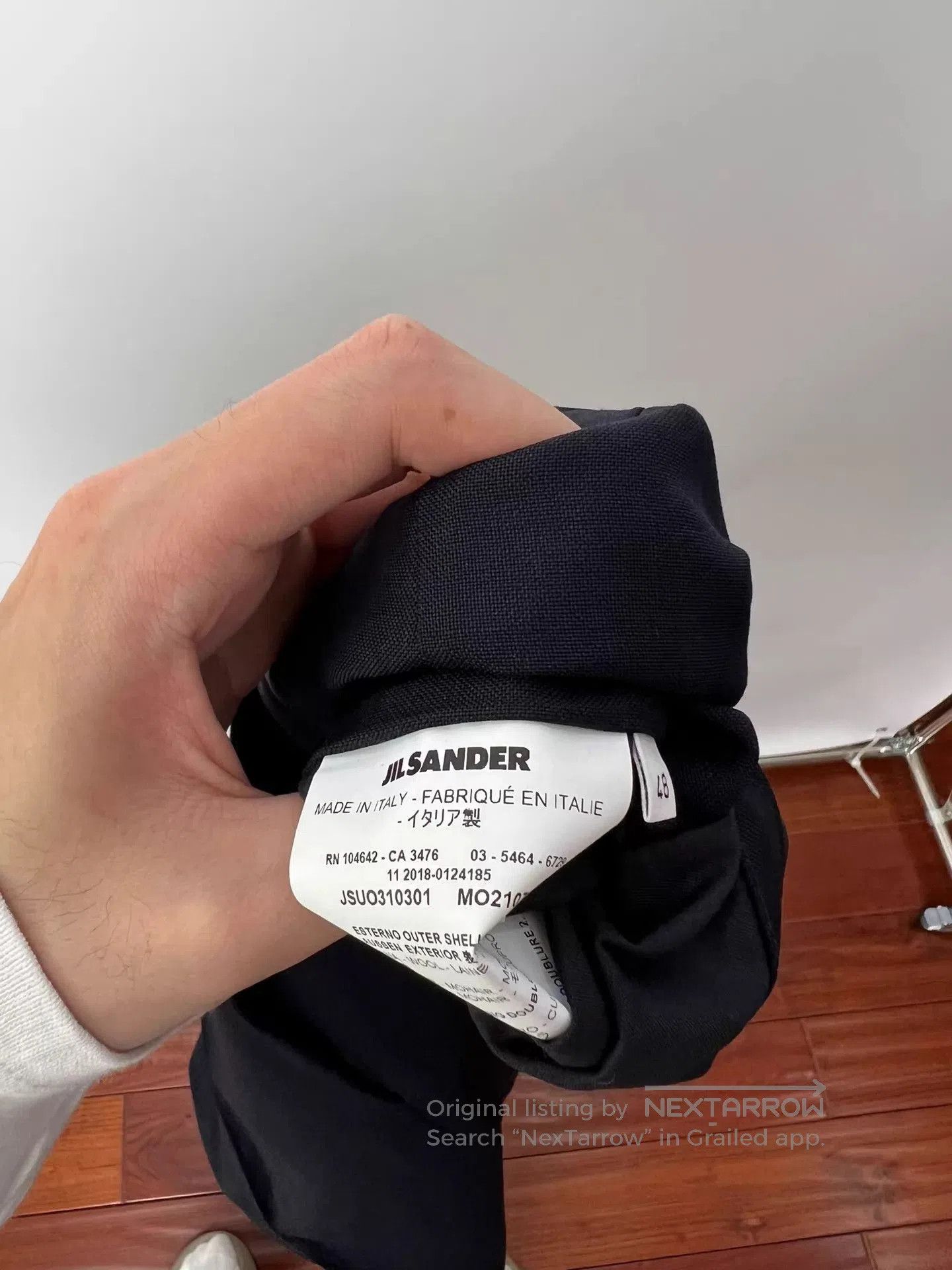 Jil Sander Black Casual Pants Size 32. Size US 32 / EU 48 - 7 Thumbnail
