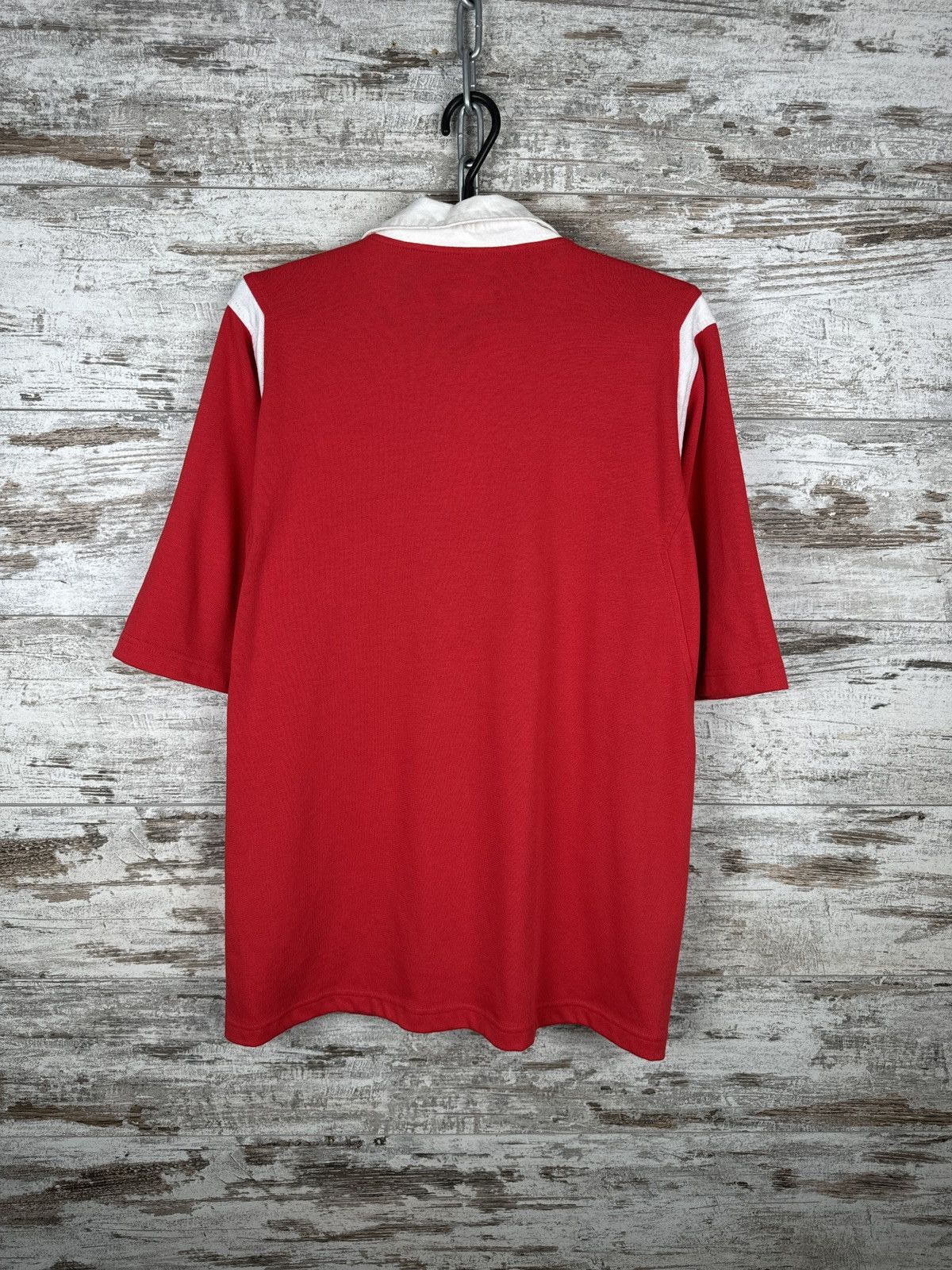 Reebok × Vintage Mens Vintage Reebok Union Wales rugby jersey national team Size US L / EU 52-54 / 3 - 14 Thumbnail