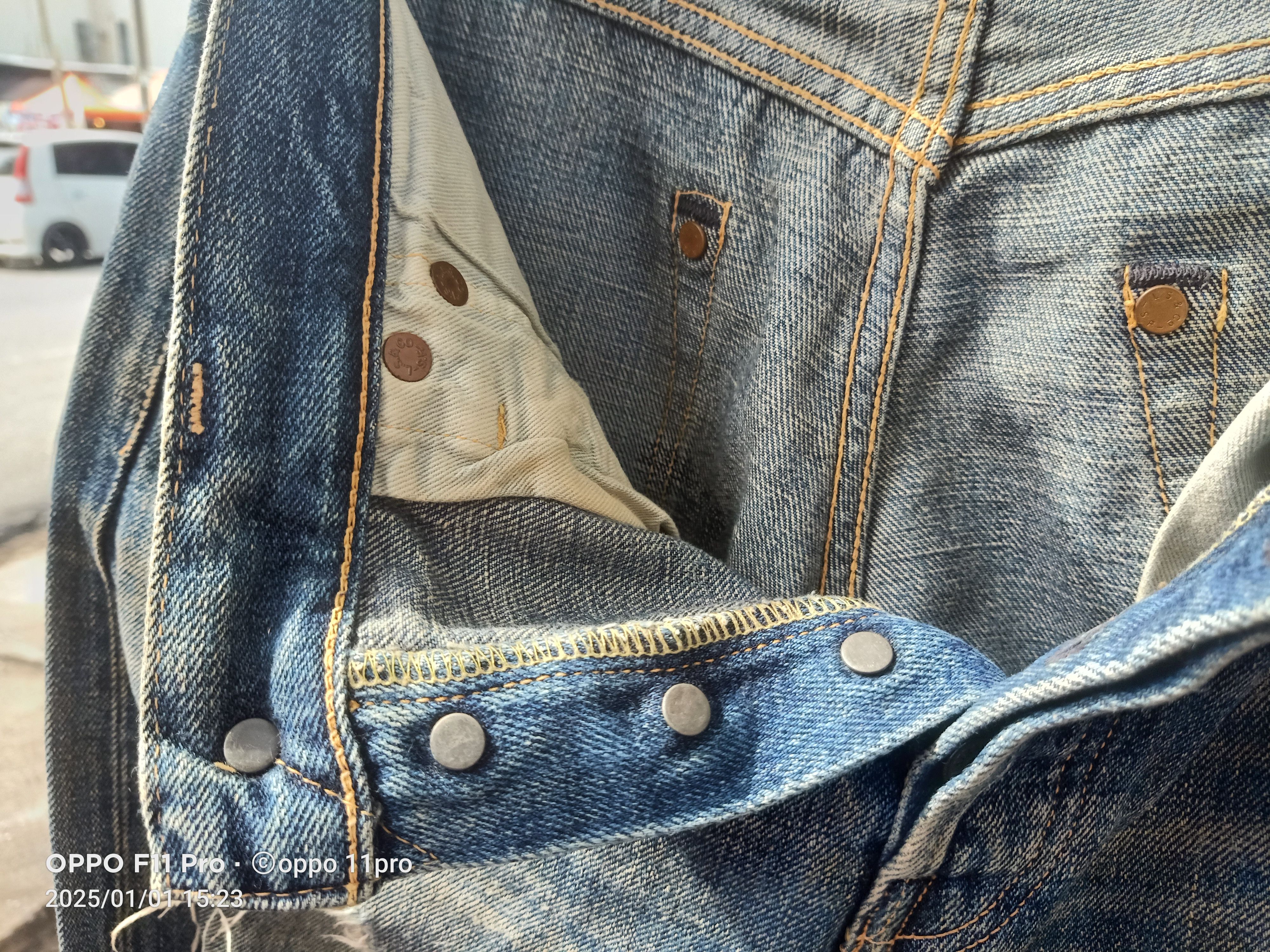 Levi's × Levi's Vintage Clothing Vintage Levi's Big E 47501 Denim Selvedge Size US 31 - 3 Thumbnail