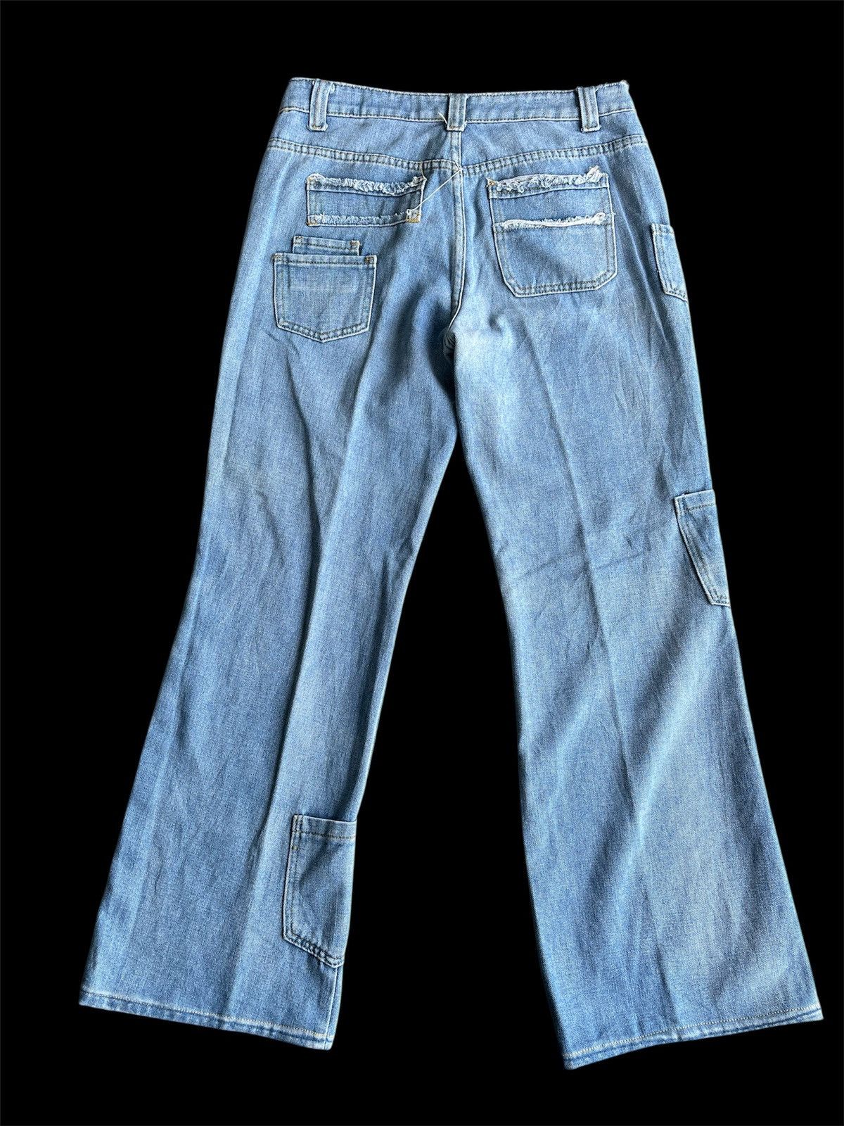 Hysteric Glamour × Japanese Brand Flare Multipocket Star Denim Size US 32 / EU 48 - 2 Thumbnail