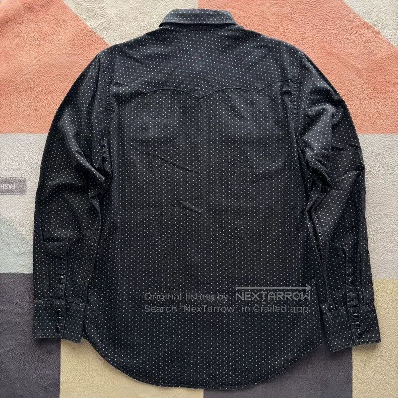 RRL Ralph Lauren RRL Ralph Lauren Black Poker Western Shirt Size US M / EU 48-50 / 2 - 6 Thumbnail