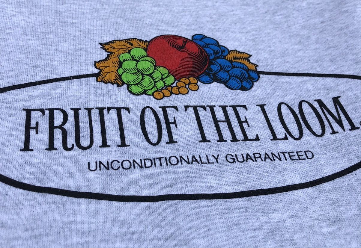 Fruit Of The Loom Vintage 90s Big Logo Fruit Of The Loom Sweatshirt Size US M / EU 48-50 / 2 - 4 Thumbnail