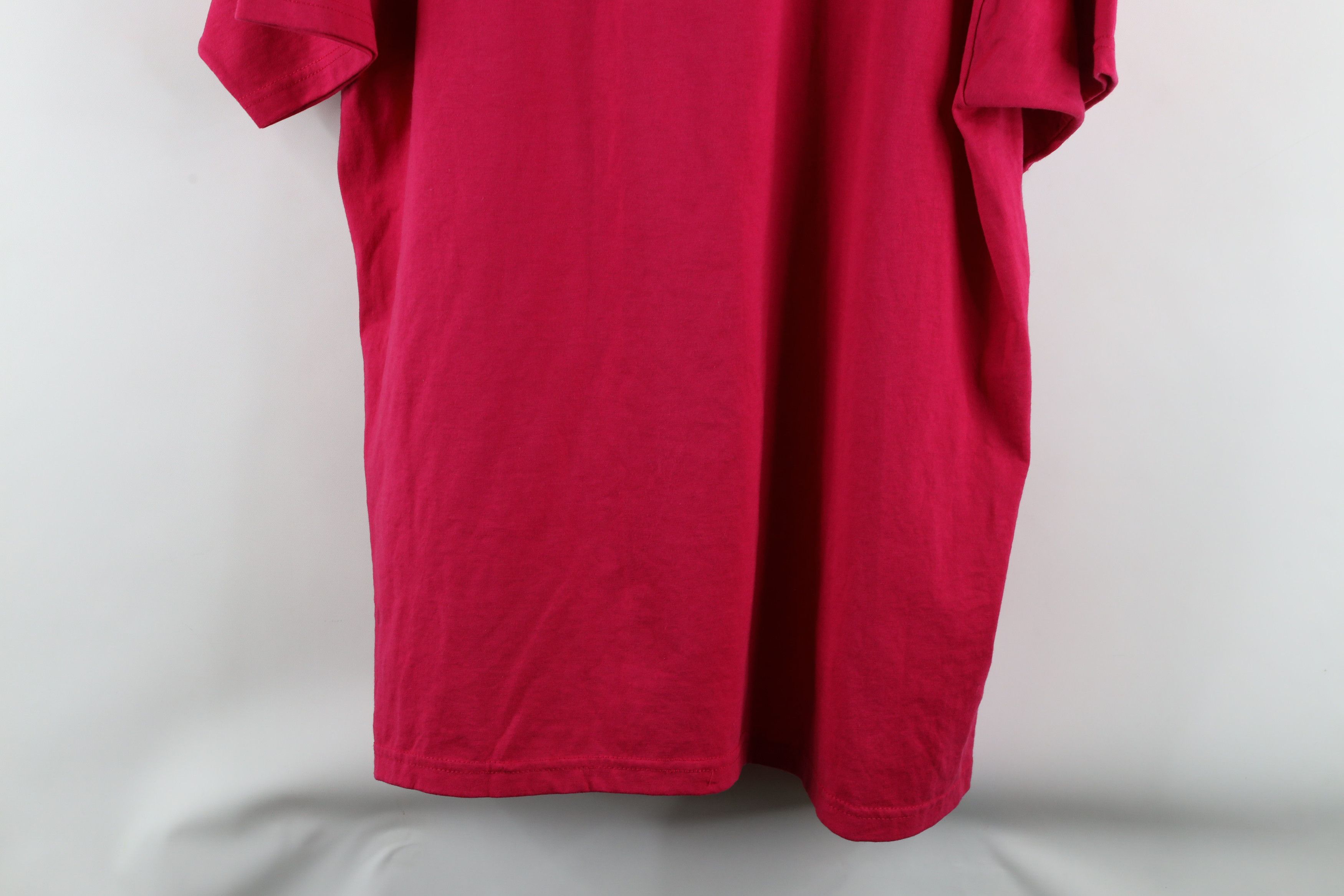 Other Vintage 90s Streetwear Heavyweight Short Sleeve T-Shirt Pink Size US XL / EU 56 / 4 - 8 Thumbnail