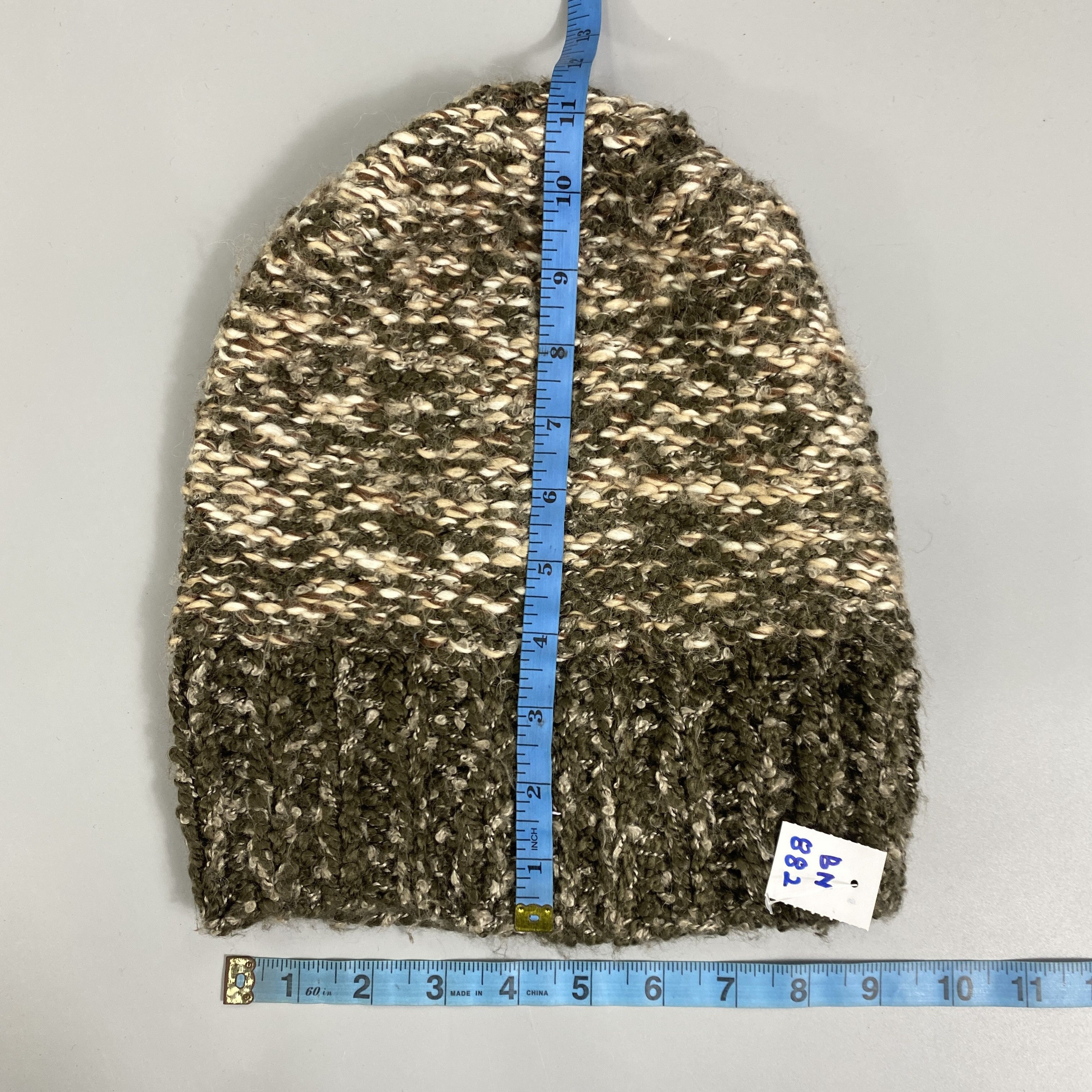 Japanese Brand Slouchy Knitted Beanie Hat -BN882 Size ONE SIZE - 5 Thumbnail