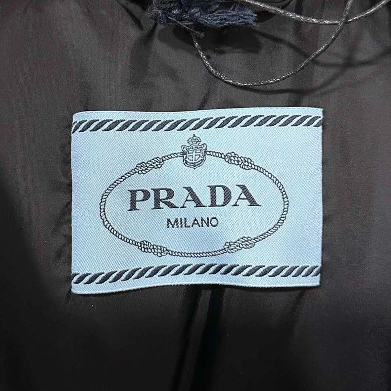 Prada Prada Size 38 New Recycled Nylon Long Down Jacket Size 38 Size US XS / EU 42 / 0 - 4 Thumbnail