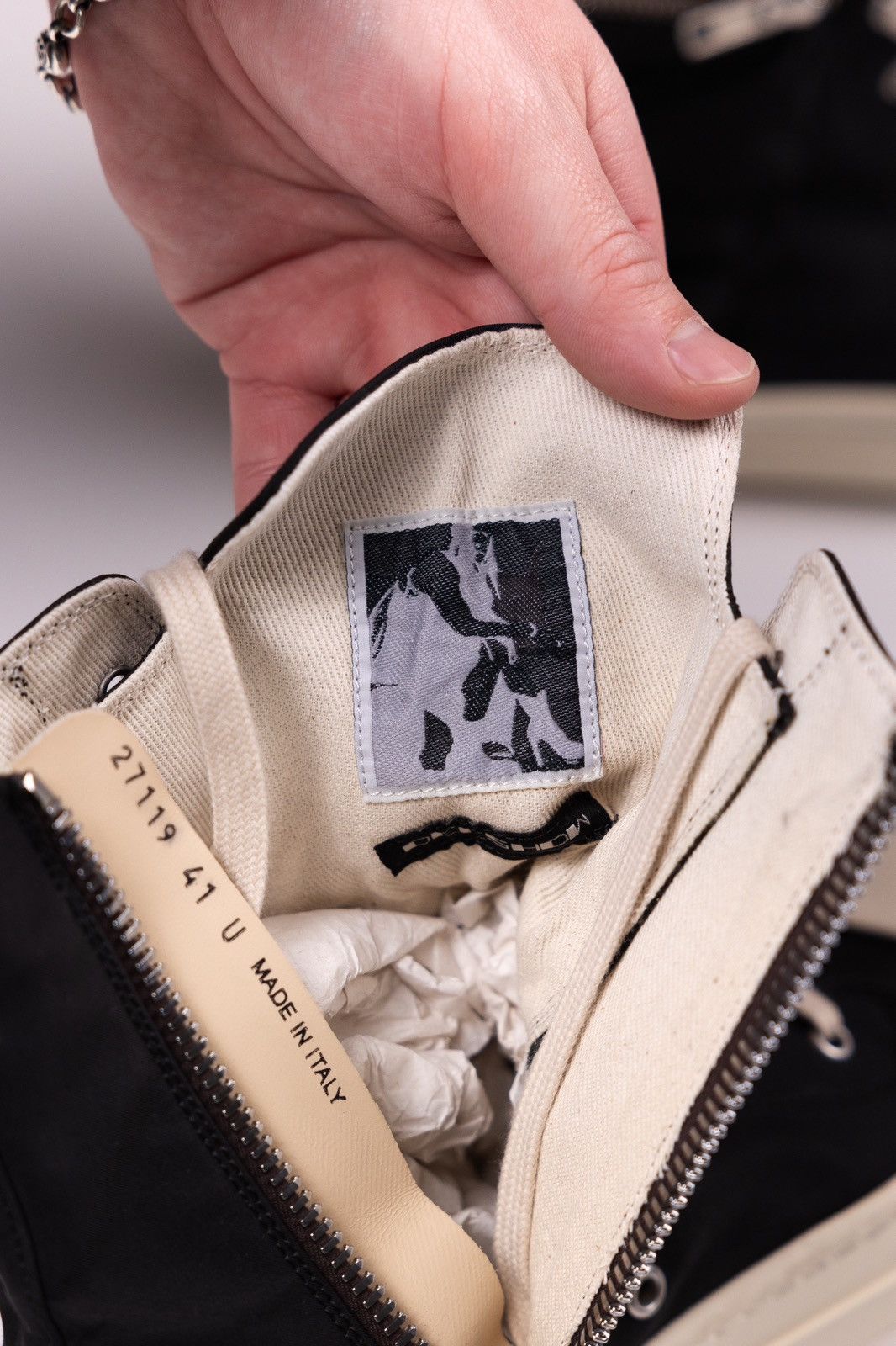 Rick Owens × Rick Owens Drkshdw Rick Owens DRKSHDW Cargo Sneakers Size US 8 / EU 41 - 11 Thumbnail