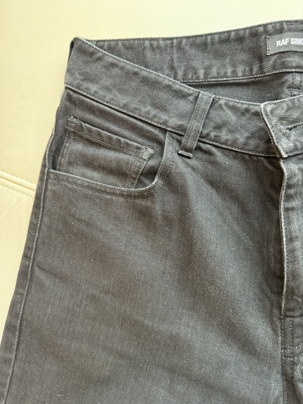 Raf Simons Raf Simons Denim “RS LOGO” Size US 30 / EU 46 - 7 Thumbnail